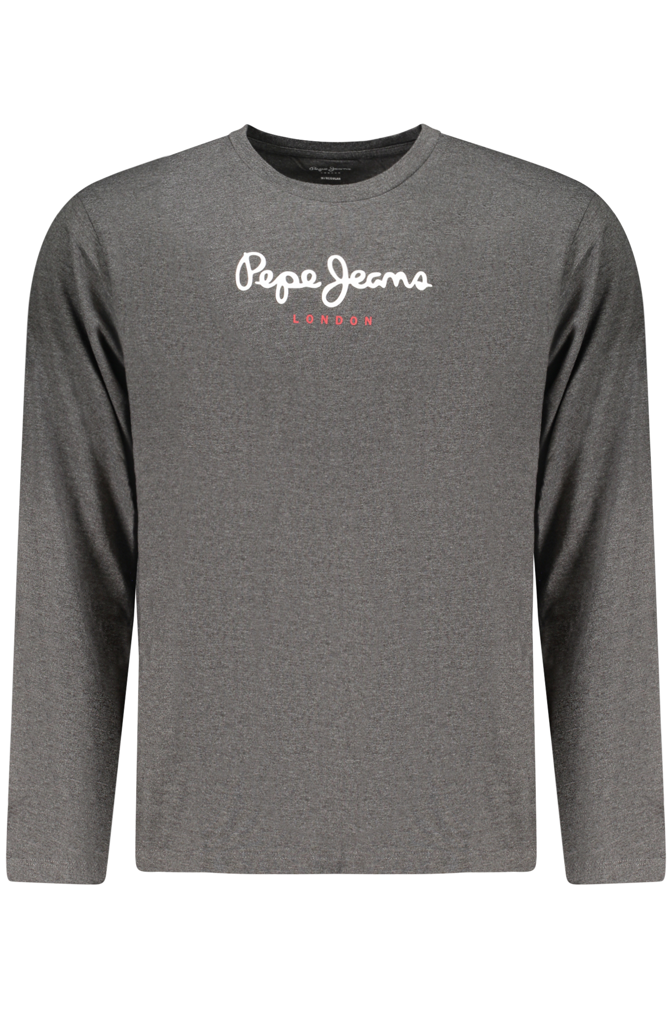 PEPE JEANS MEN'S LONG-SLEEVED T-SHIRT, GREY PEPE JEANS MEN'S LONG-SLEEVED T-SHIRT, GREY