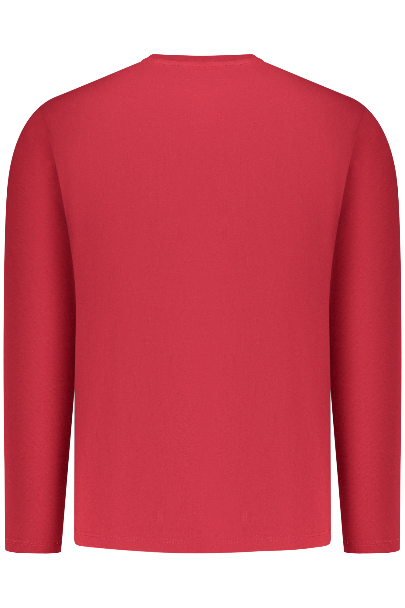 PEPE JEANS MEN'S LONG-SLEEVED T-SHIRT, RED PEPE JEANS MEN'S LONG-SLEEVED T-SHIRT, RED - Image 2