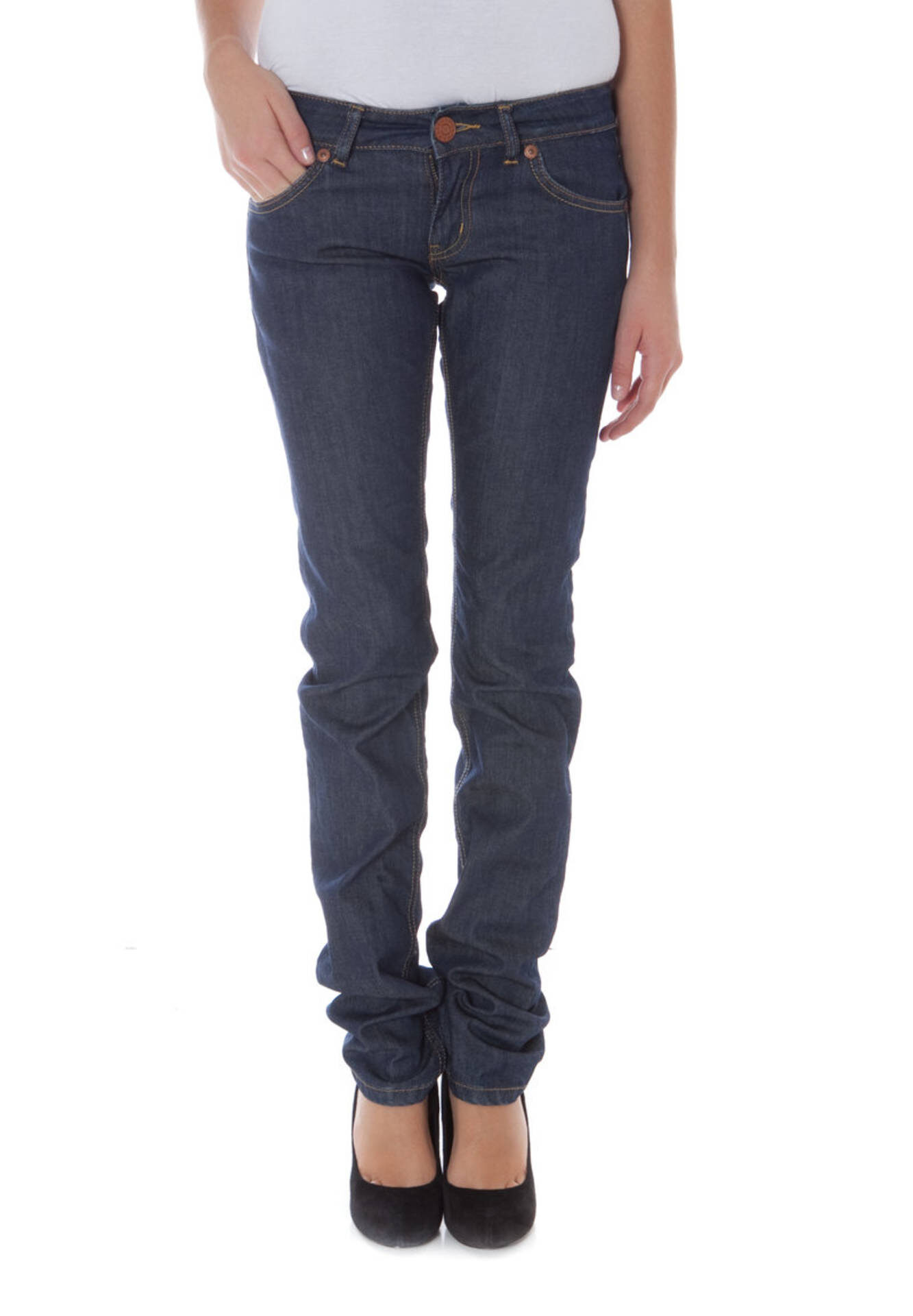 BLU WOMAN DENIM DENIM HARD JEANS