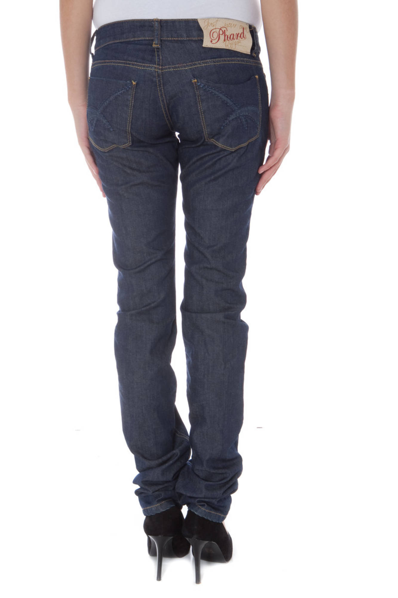 BLU WOMAN DENIM DENIM HARD JEANS BLU WOMAN DENIM DENIM HARD JEANS - Image 2