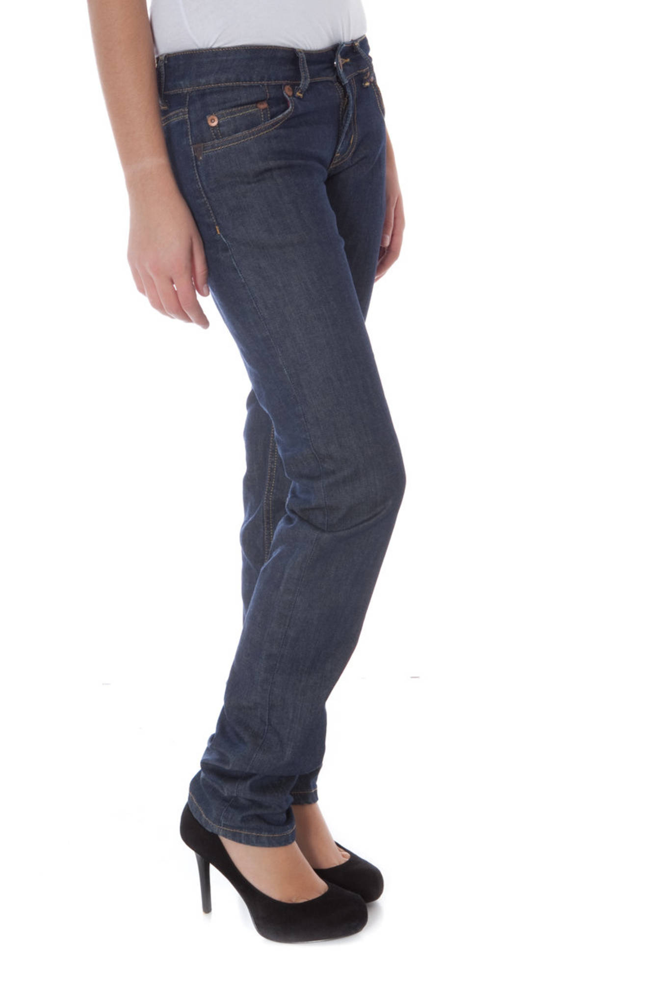 BLU WOMAN DENIM DENIM HARD JEANS BLU WOMAN DENIM DENIM HARD JEANS - Image 3