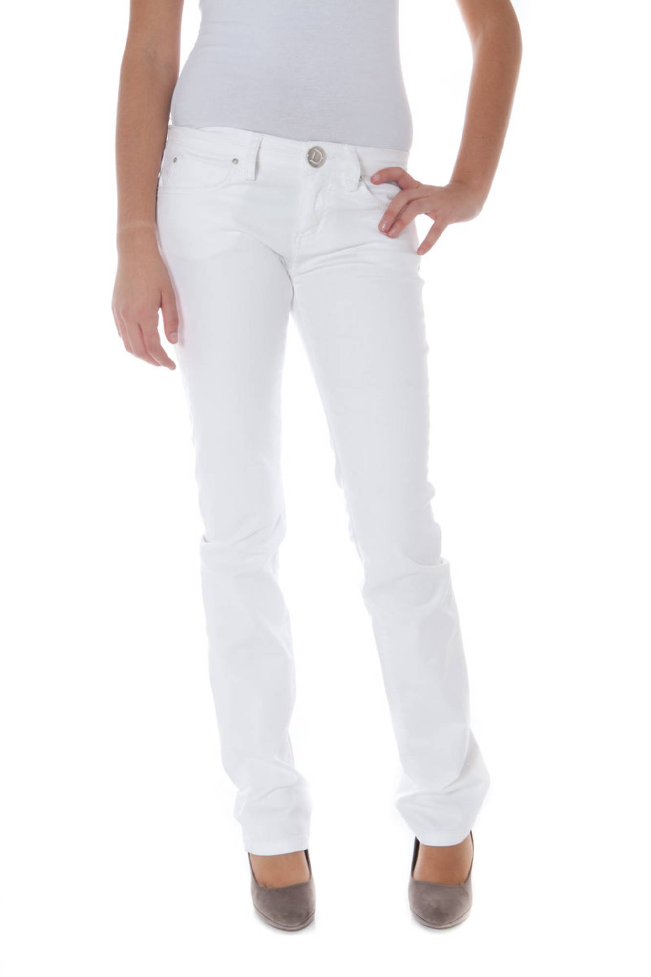 PHARD WHITE WOMAN TROUSERS PHARD WHITE WOMAN TROUSERS