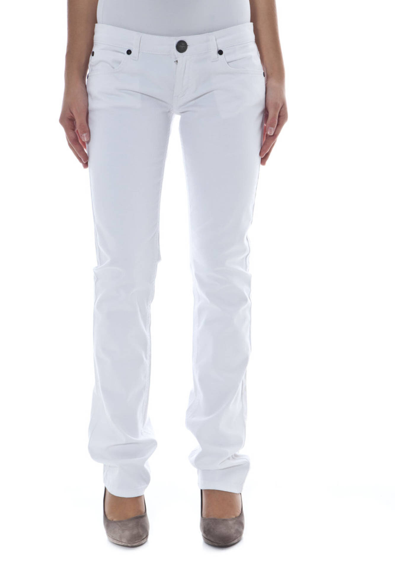 PHARD WHITE WOMAN TROUSERS
