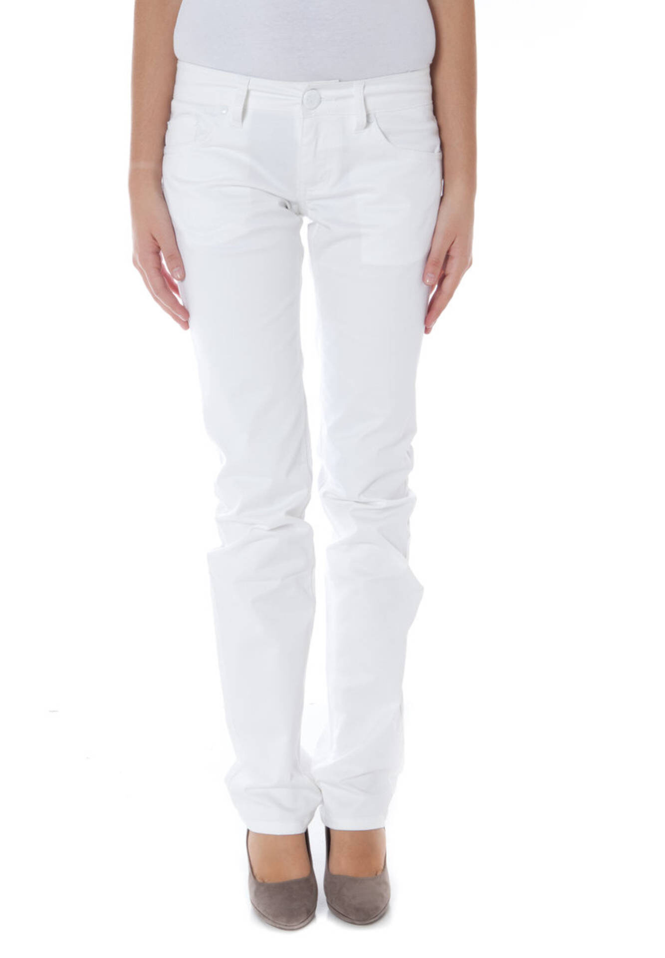 PHARD WHITE WOMAN TROUSERS