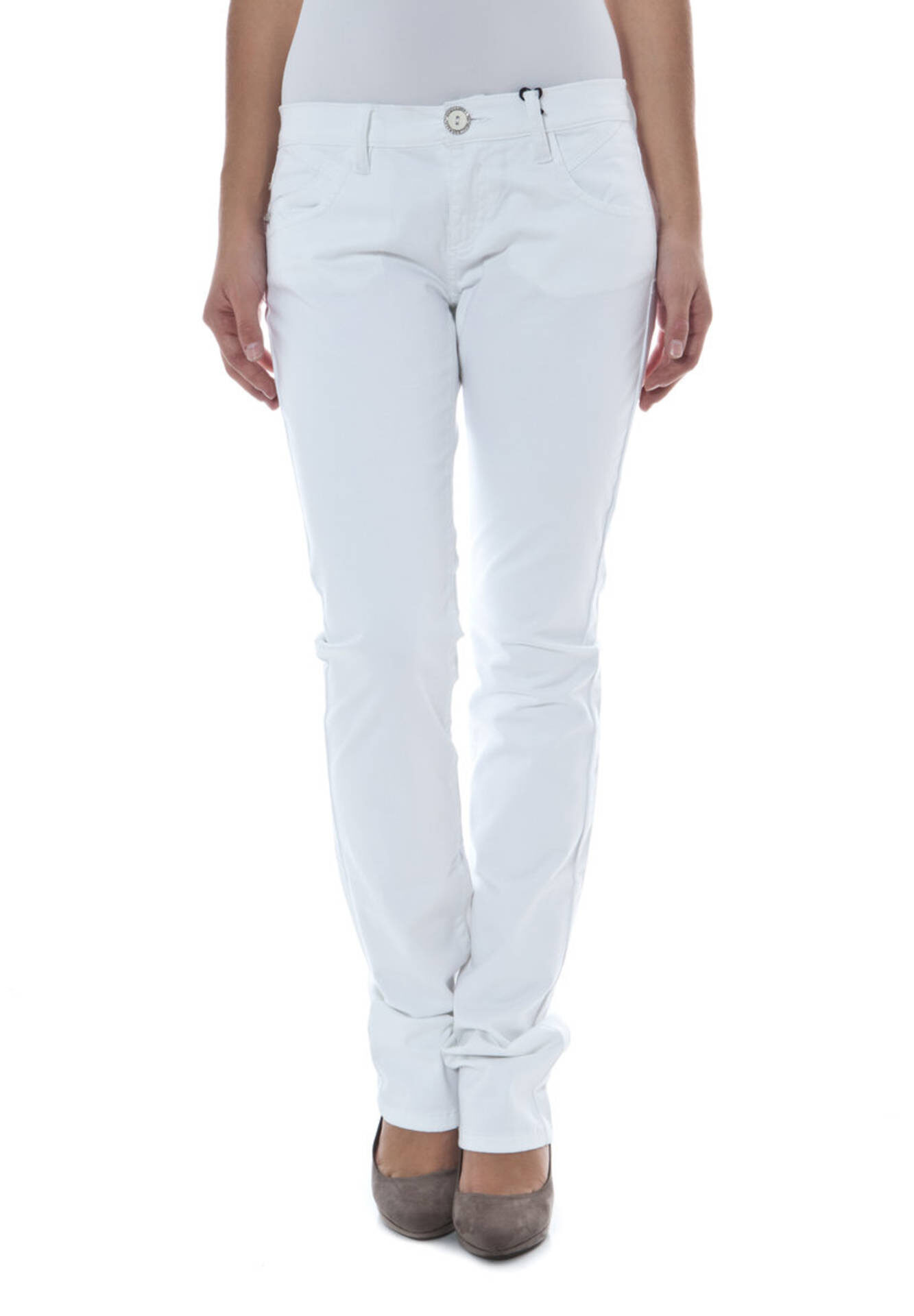 PHARD WHITE WOMAN TROUSERS