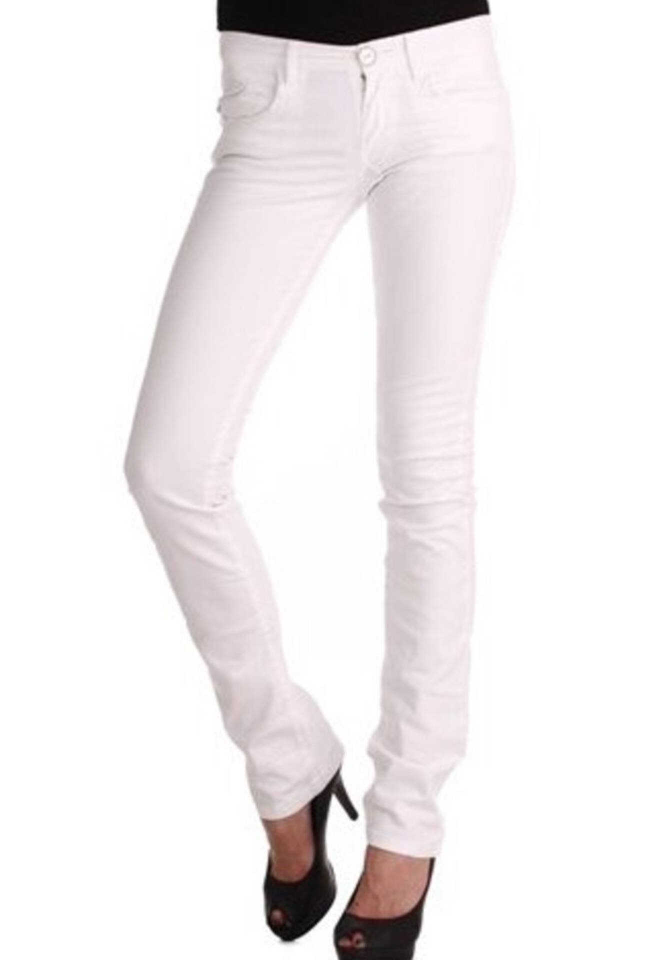 PHARD WHITE WOMAN TROUSERS