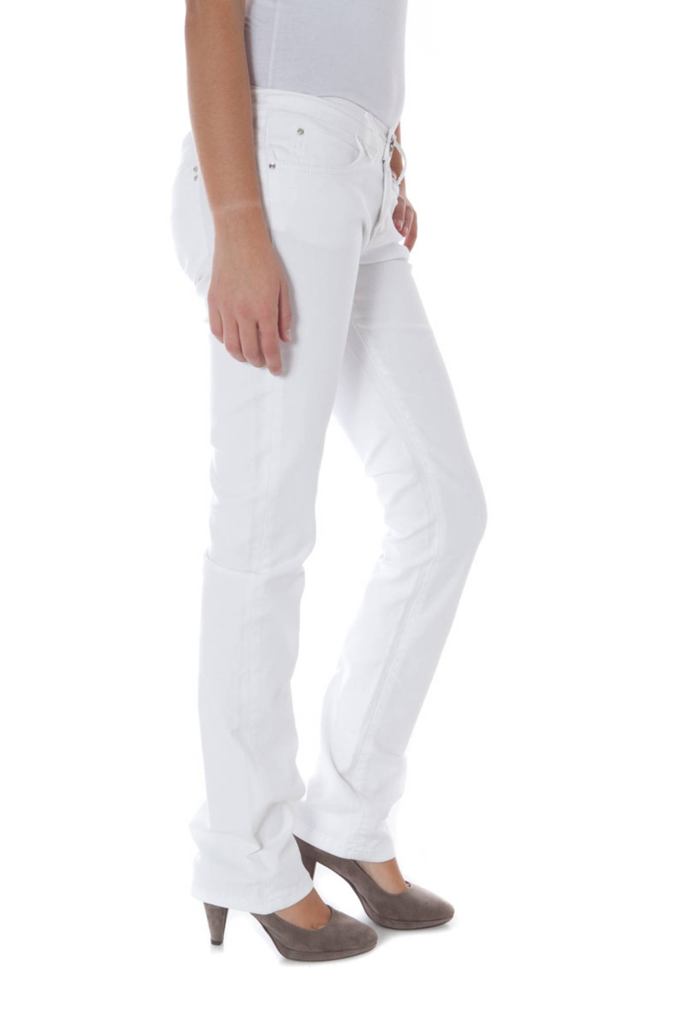 PHARD WHITE WOMAN TROUSERS PHARD WHITE WOMAN TROUSERS - Image 3