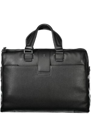 PIQUADRO MEN'S BRIEFCASE BLACK