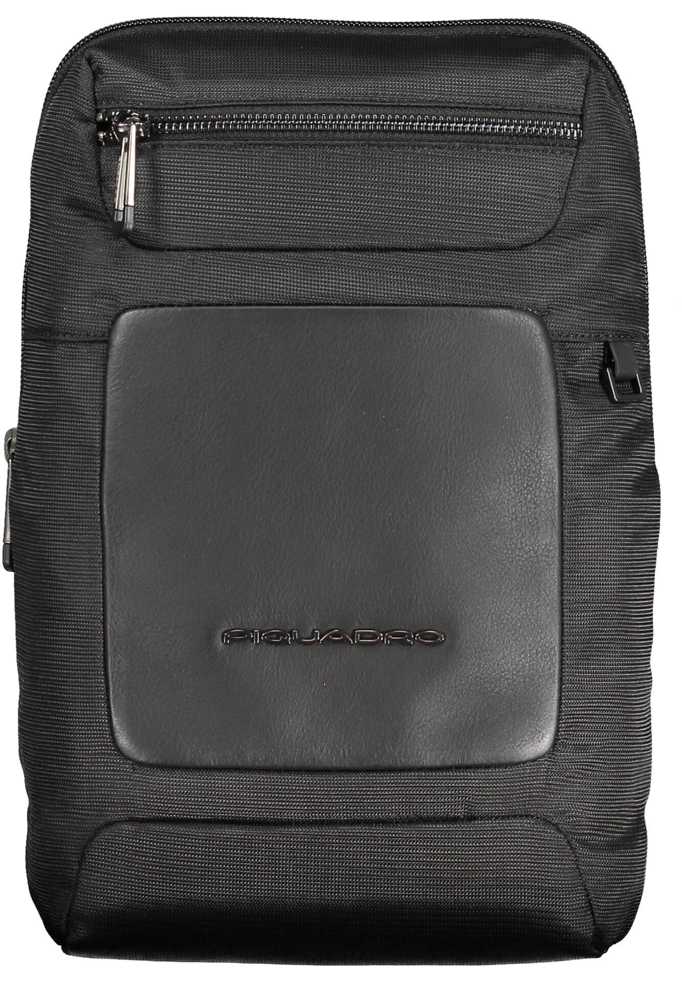 PIQUADRO MEN'S SHOULDER BAG BLACK