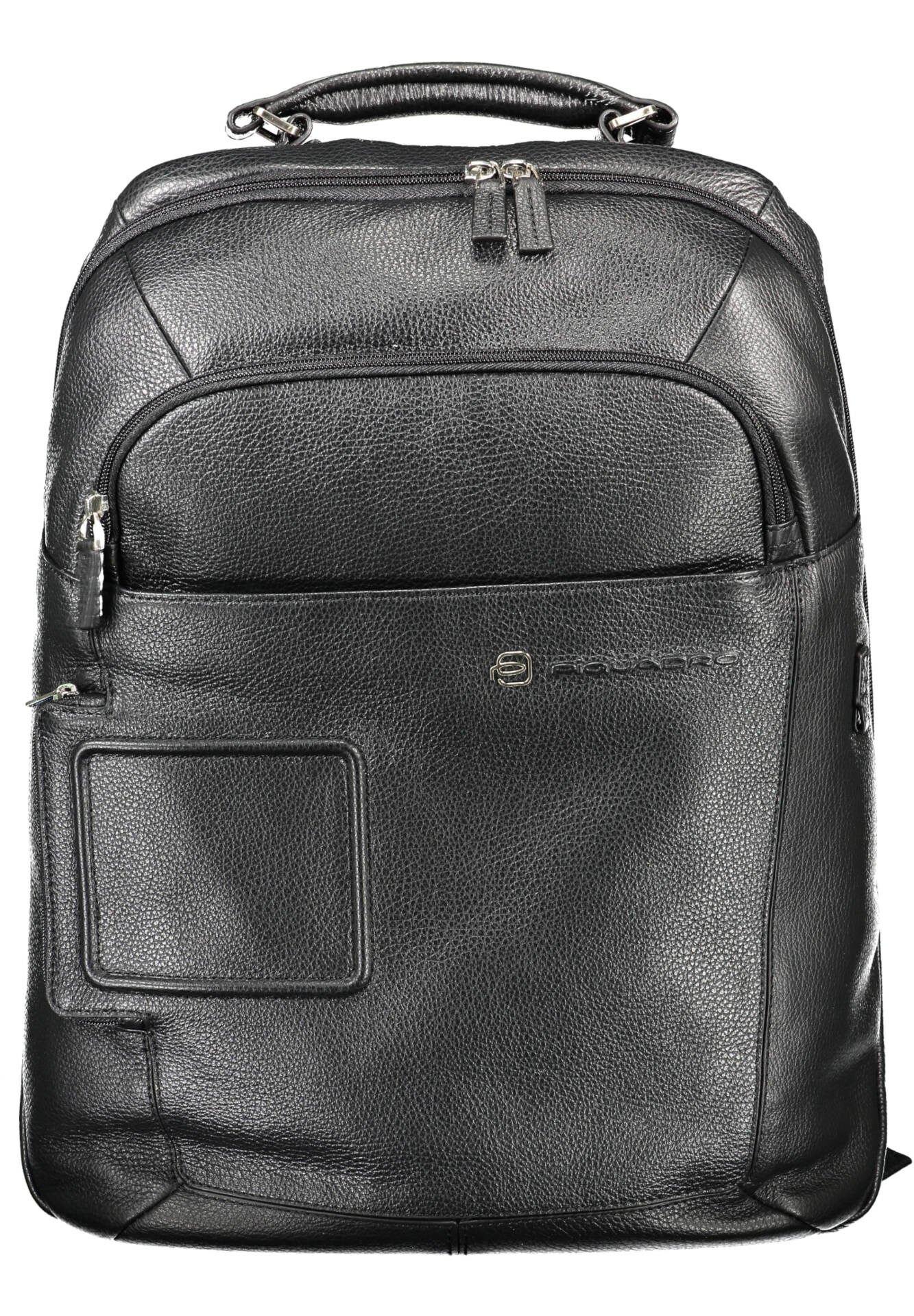 PIQUADRO MEN'S BLACK BACKPACK