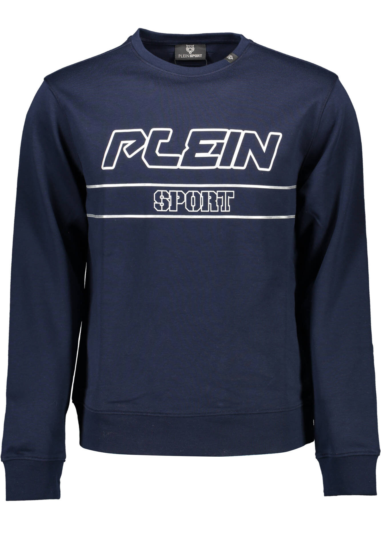 PLEIN SPORT SWEATSHIRT WITHOUT ZIP MAN BLUE