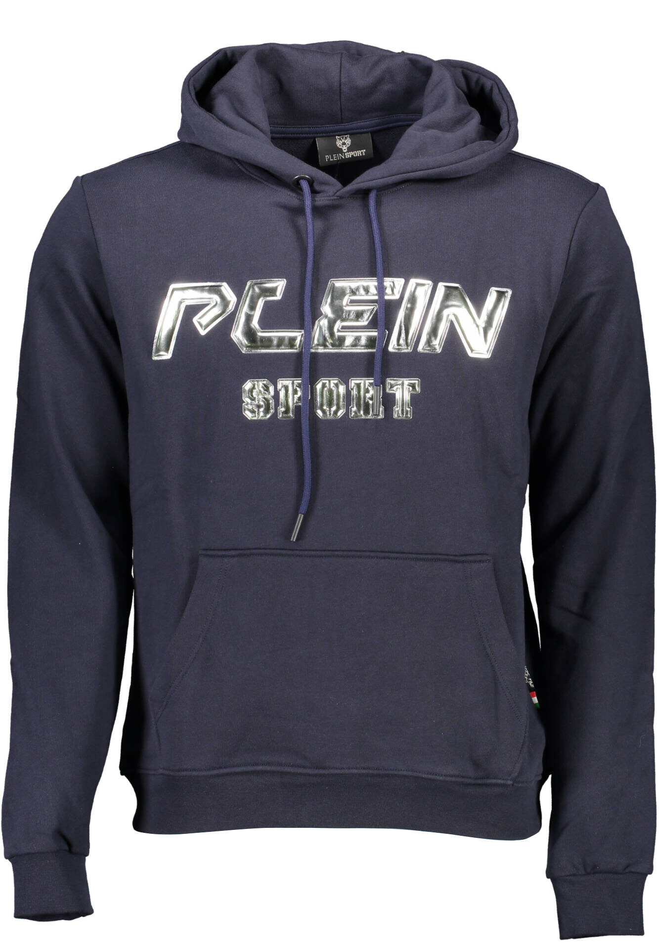 PLEIN SPORT SWEATSHIRT WITHOUT ZIP MEN BLUE