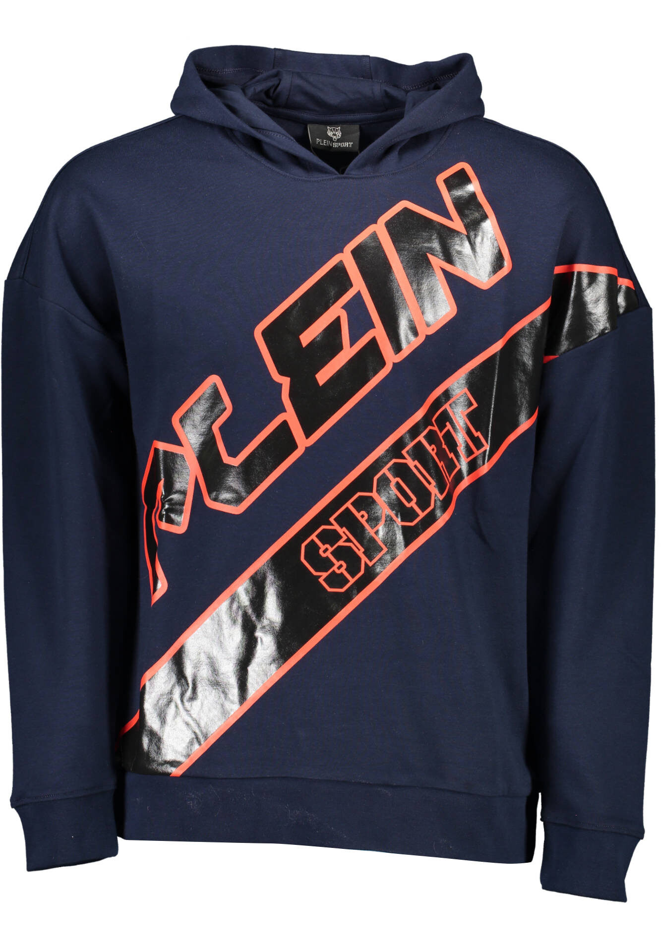 PLEIN SPORT SWEATSHIRT WITHOUT ZIP MEN BLUE