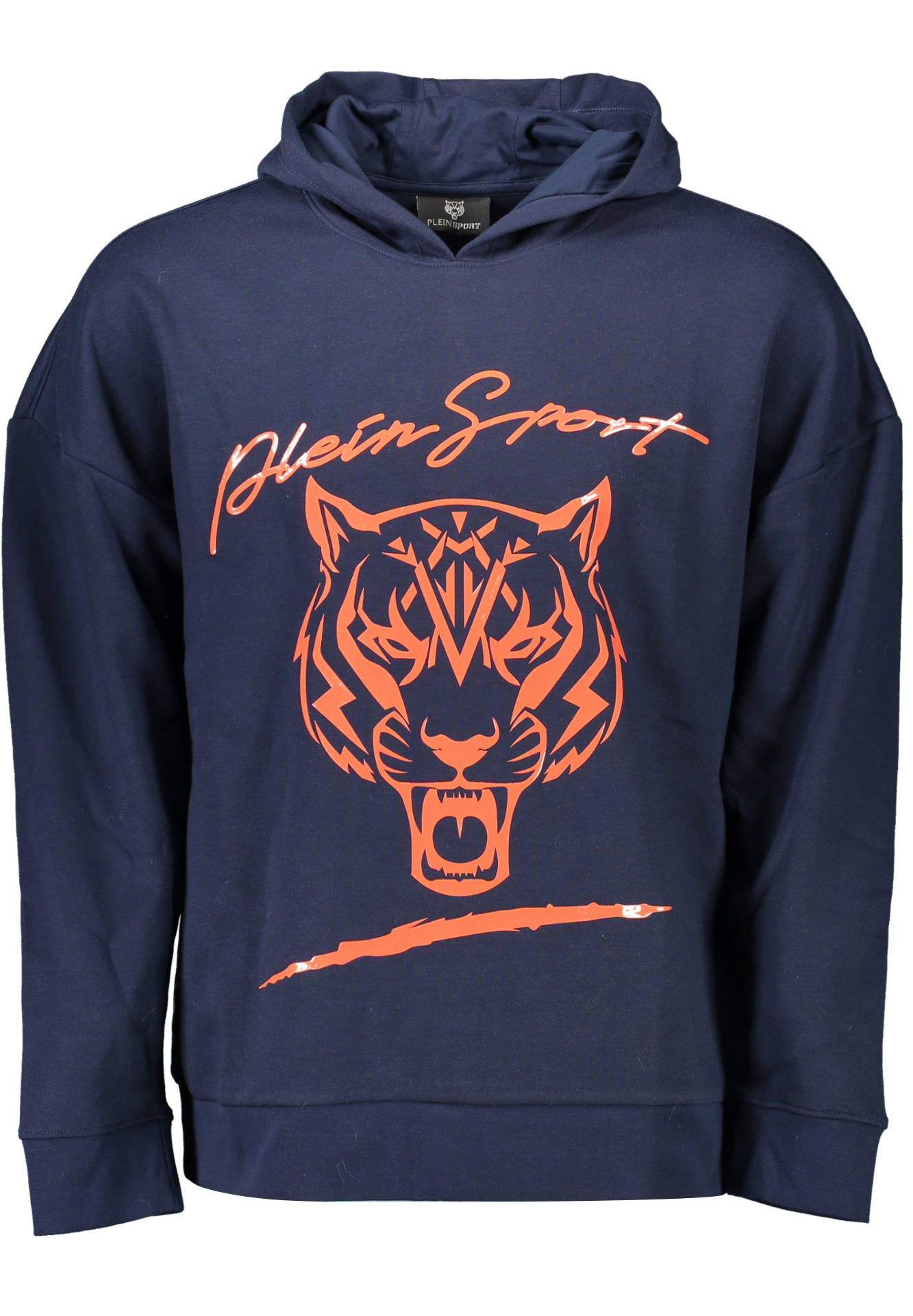 PLEIN SPORT SWEATSHIRT WITHOUT ZIP MEN BLUE