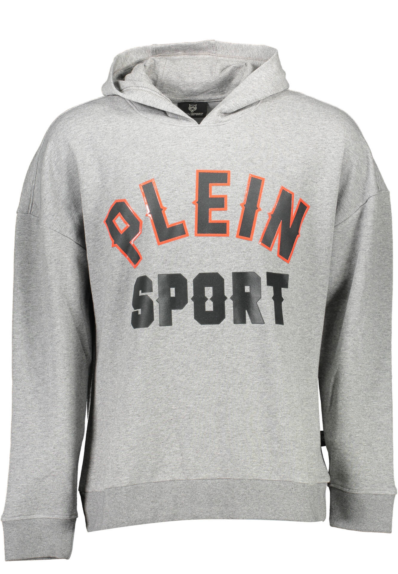 PLEIN SPORT SWEATSHIRT WITHOUT ZIP MAN GRAY