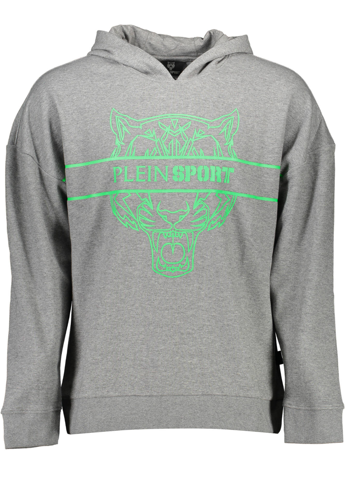 PLEIN SPORT MEN'S ZIP-FREE SWEATSHIRT GREY