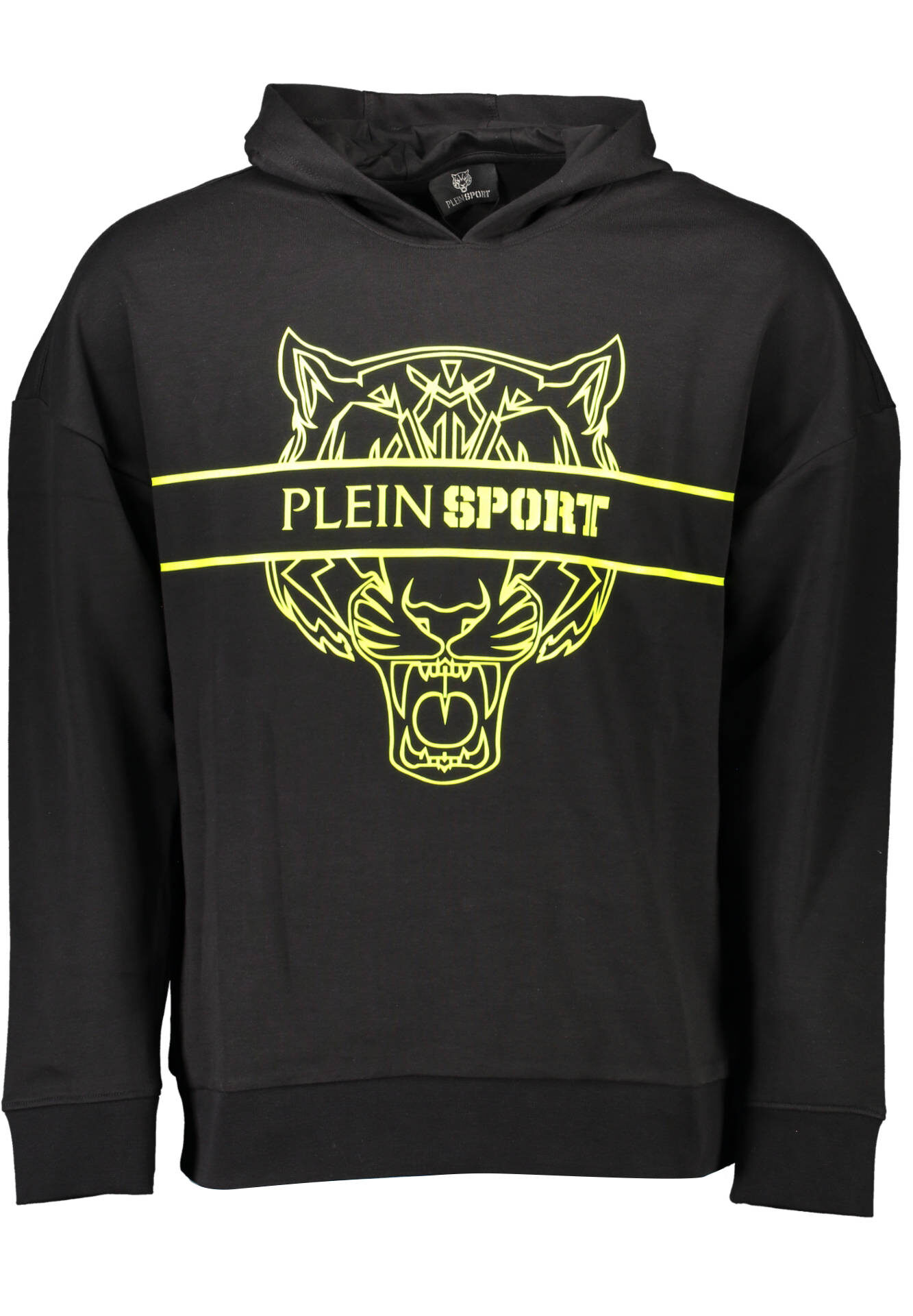 PLEIN SPORT SWEATSHIRT WITHOUT ZIP MAN BLACK