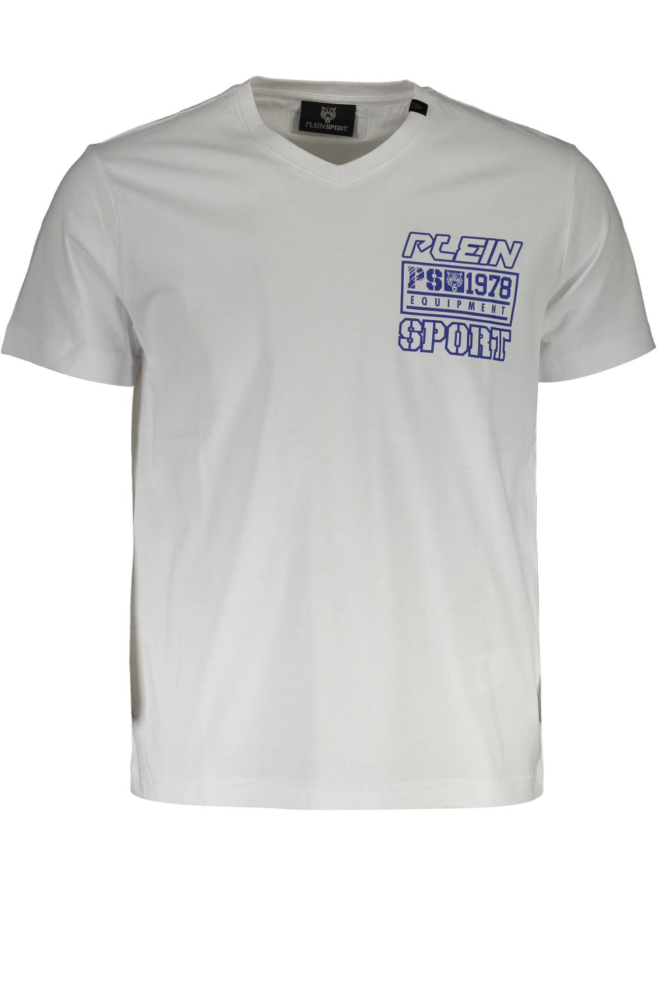 PLEIN SPORT SHORT SLEEVE T-SHIRT MEN WHITE PLEIN SPORT SHORT SLEEVE T-SHIRT MEN WHITE