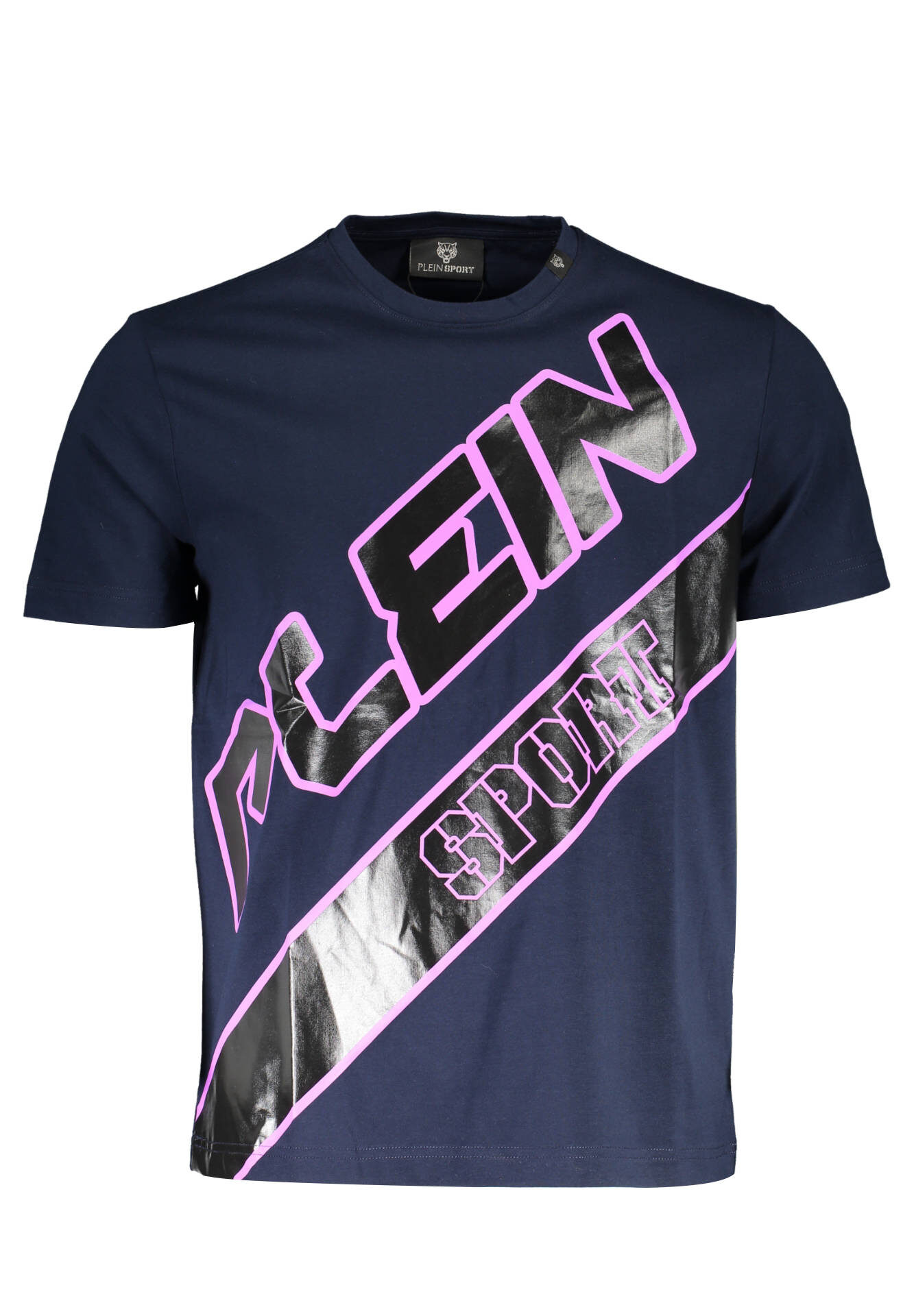 PLEIN SPORT SHORT SLEEVE T-SHIRT MEN BLUE