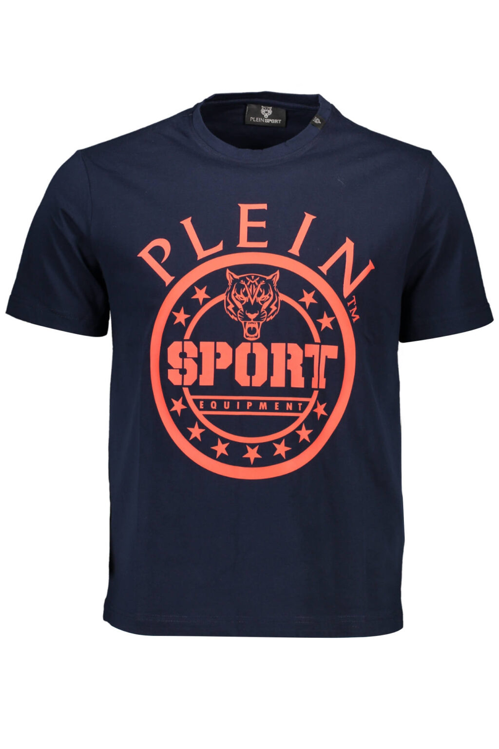 pleinsportt-shirtmanichecorteuomoblu_1 PLEIN SPORT vyriški marškinėliai trumpomis rankovėmis, mėlyni