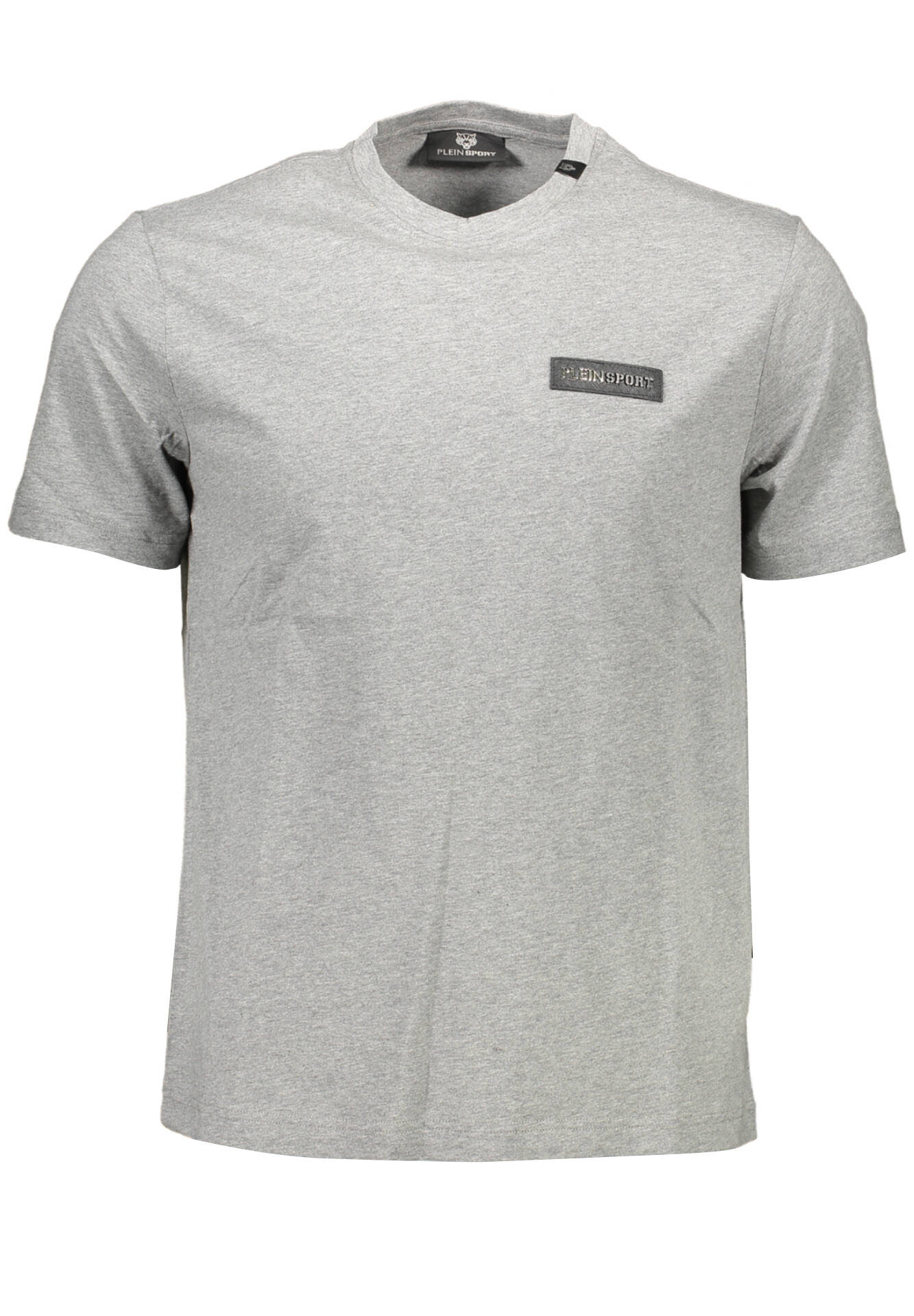 PLEIN SPORT MEN'S SHORT SLEEVE T-SHIRT GRAY