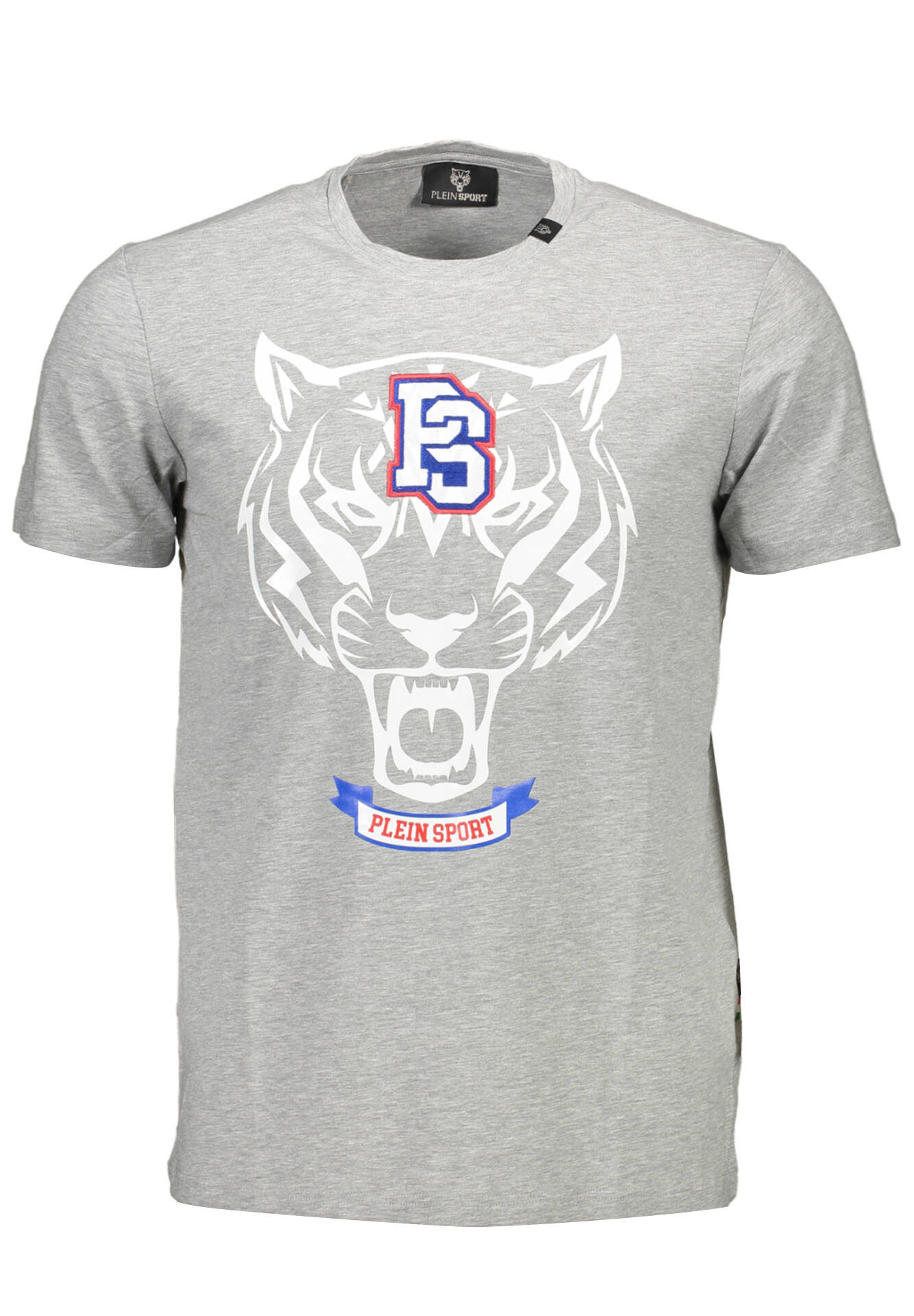 PLEIN SPORT SHORT SLEEVE T-SHIRT MEN GREY