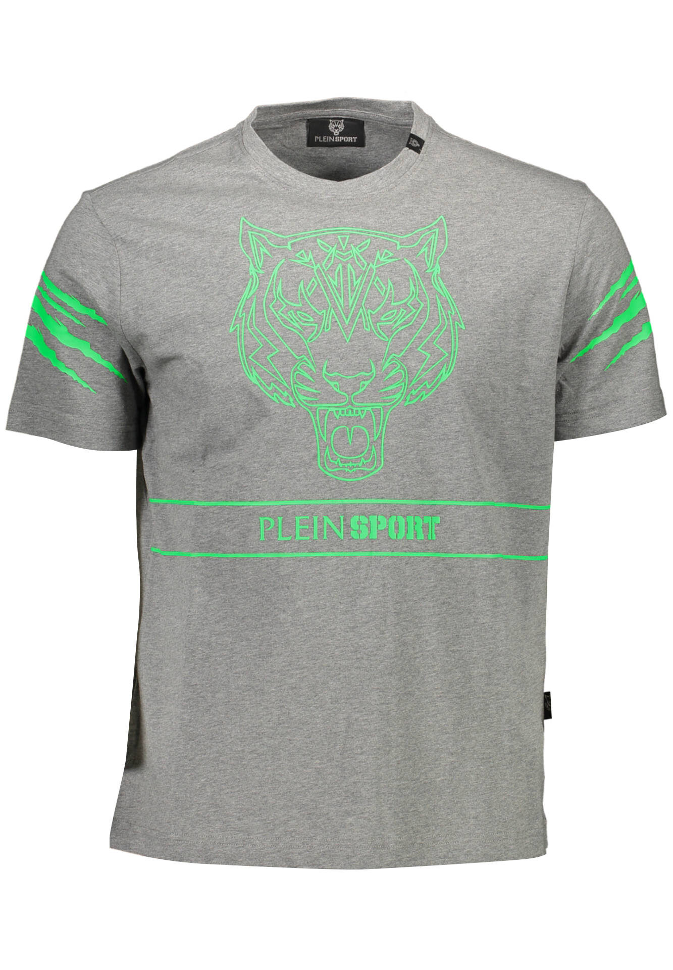 PLEIN SPORT SHORT SLEEVE T-SHIRT MEN GREY