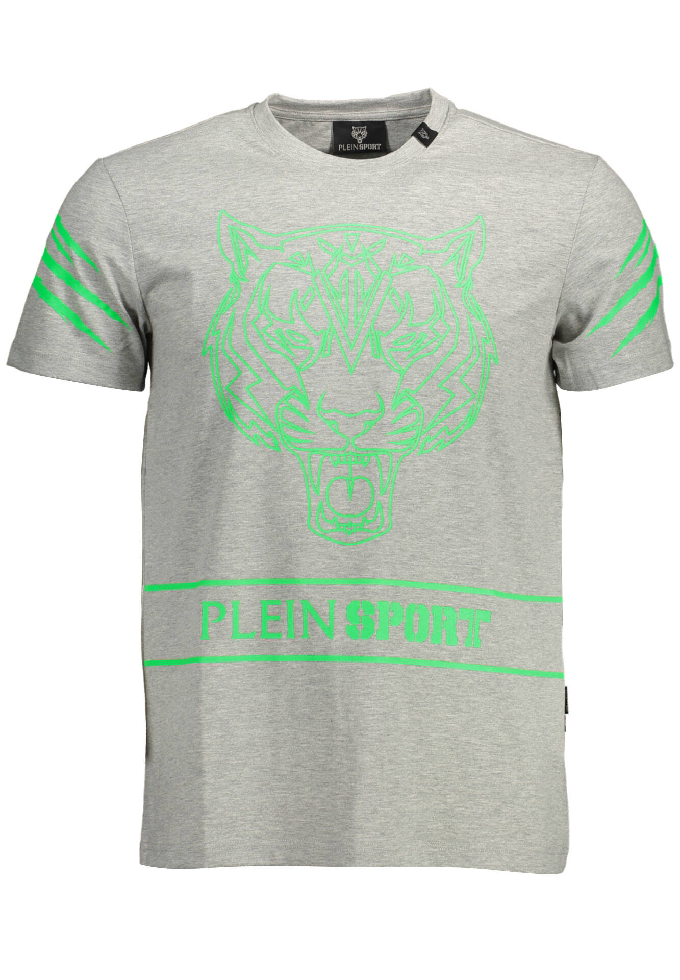 PLEIN SPORT SHORT SLEEVE T-SHIRT MEN GREY