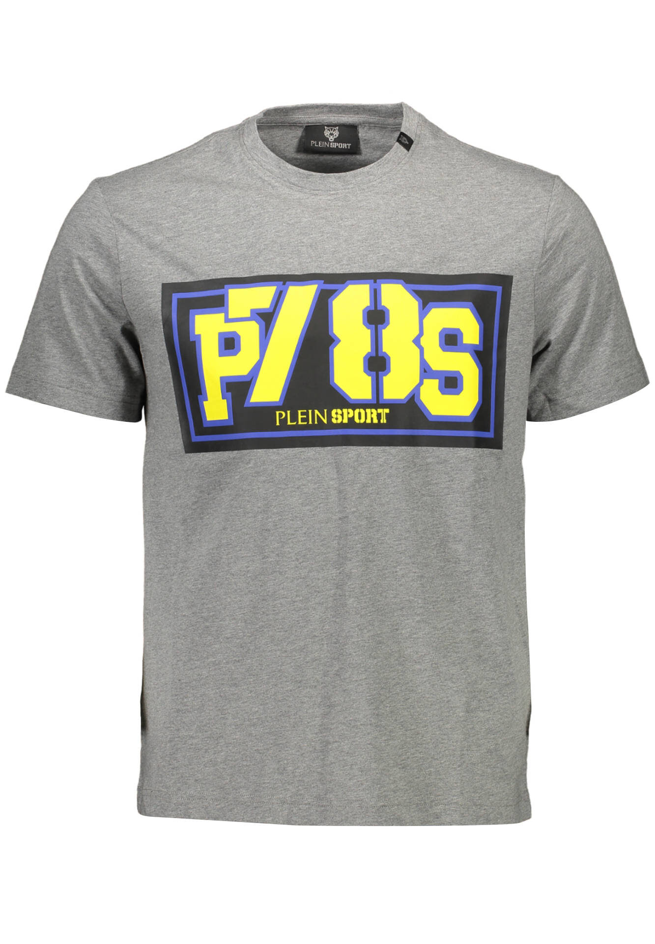 PLEIN SPORT SHORT SLEEVE T-SHIRT MEN GREY