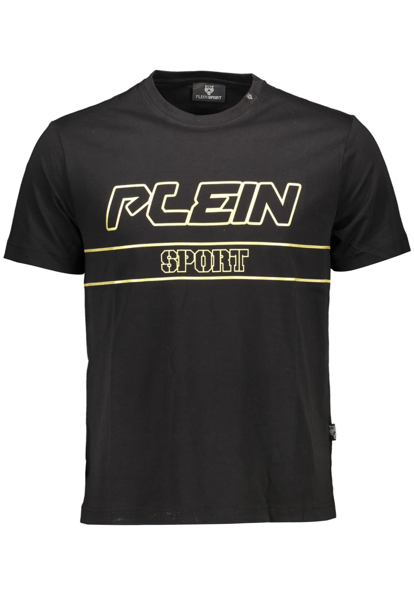 PLEIN SPORT SHORT SLEEVE T-SHIRT MEN BLACK