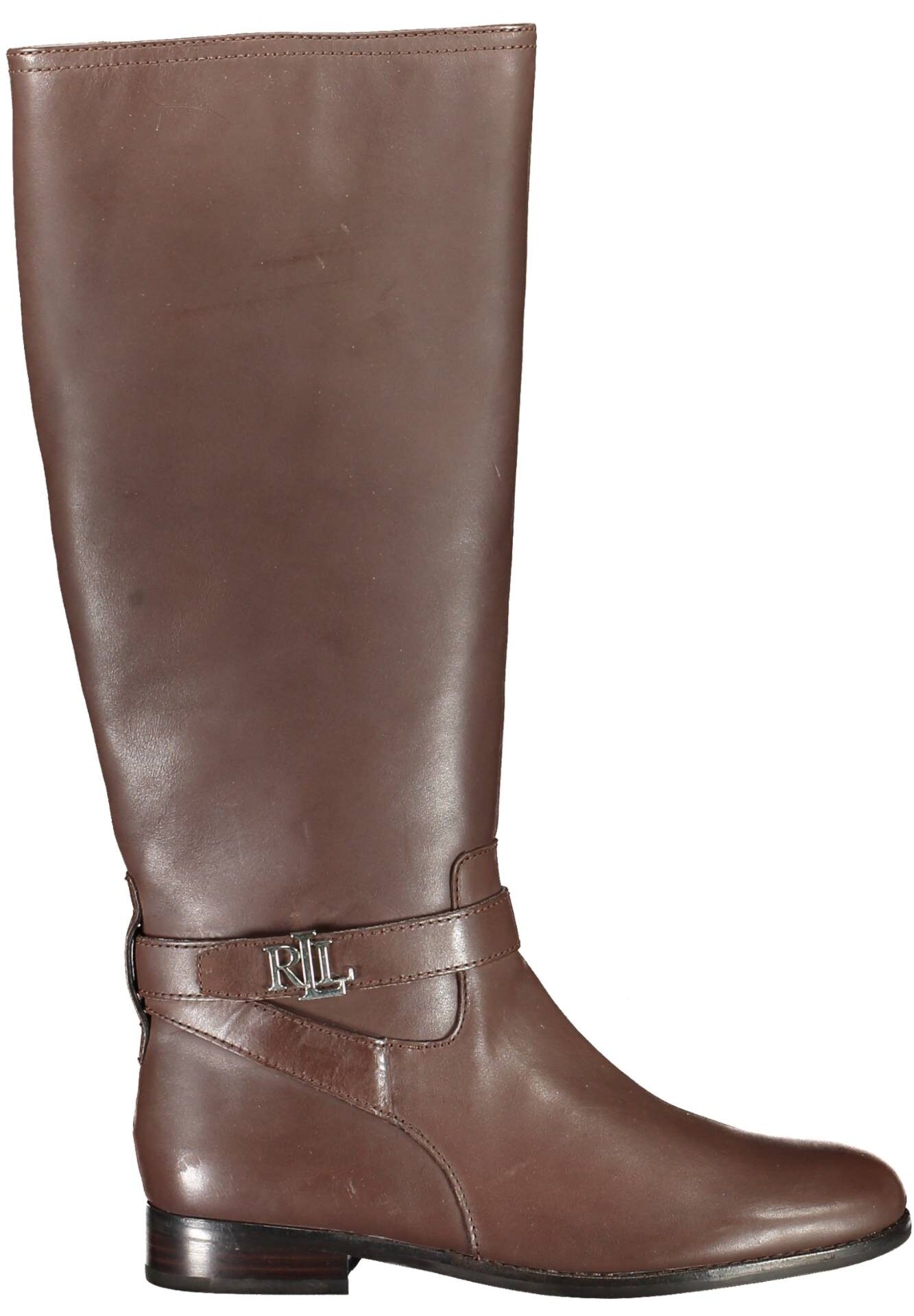 RALPH LAUREN BROWN WOMEN'S BOOT SHOES