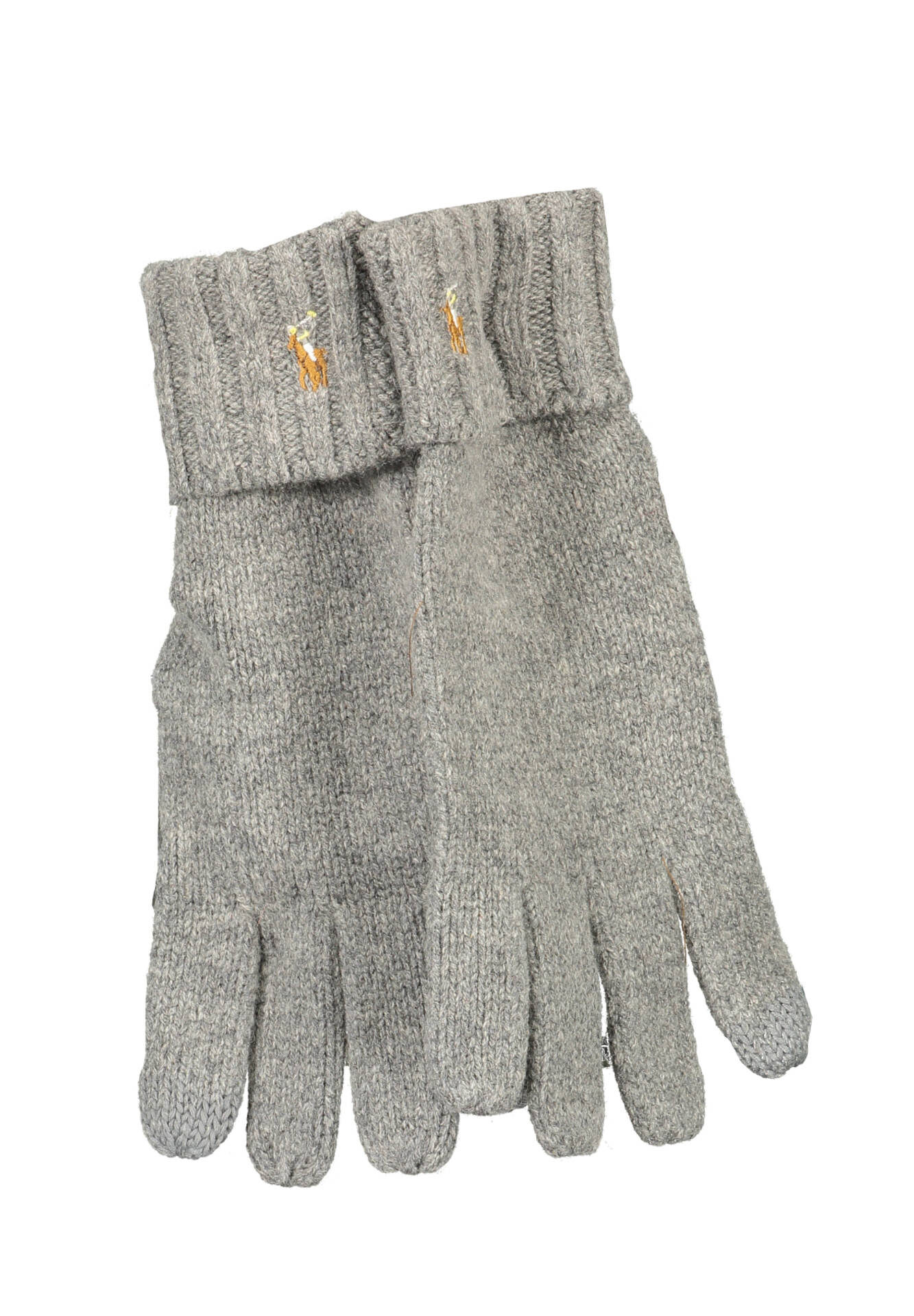 RALPH LAUREN MEN'S GRAY GLOVES