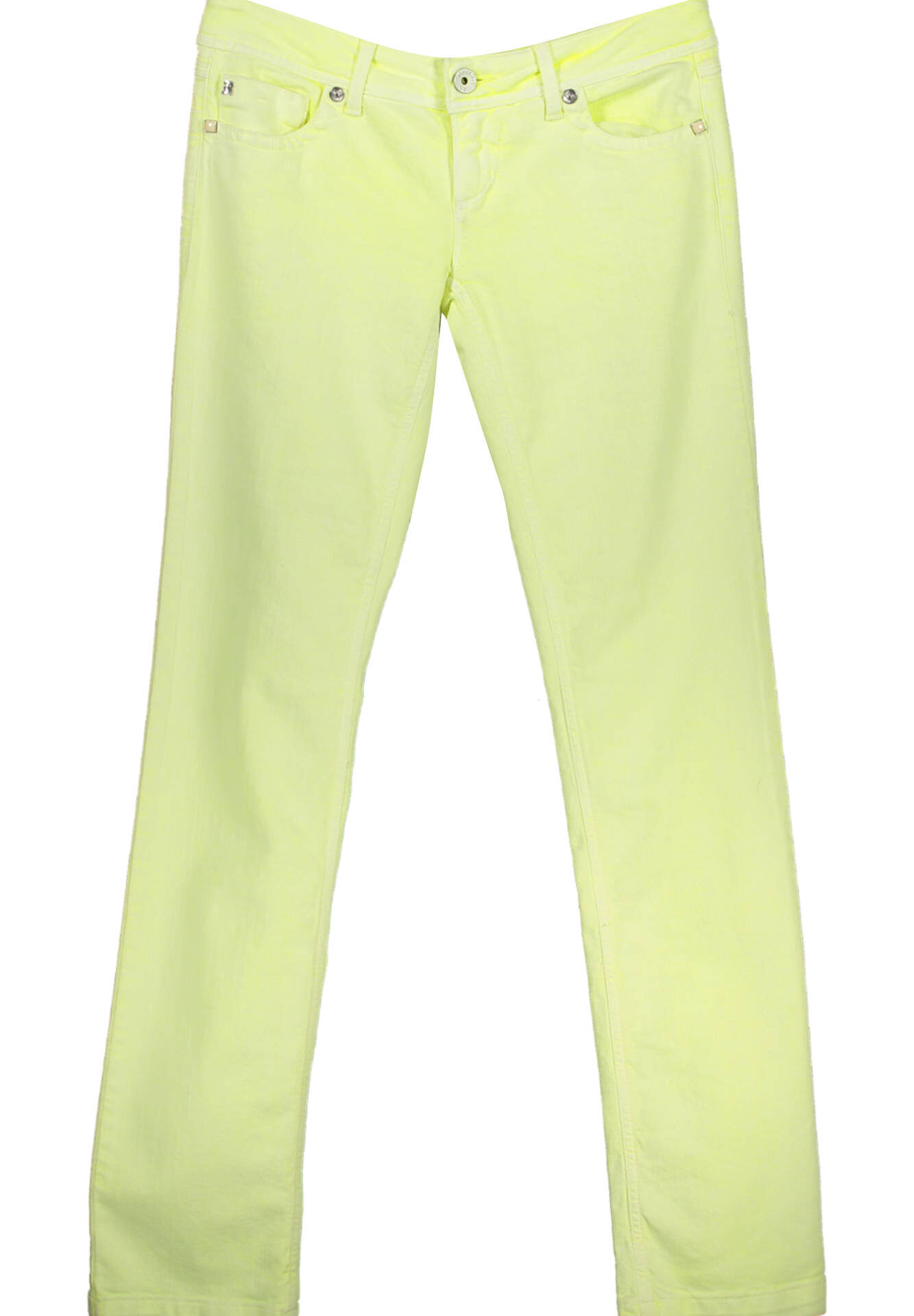 RE-START YELLOW WOMEN'S TROUSERS