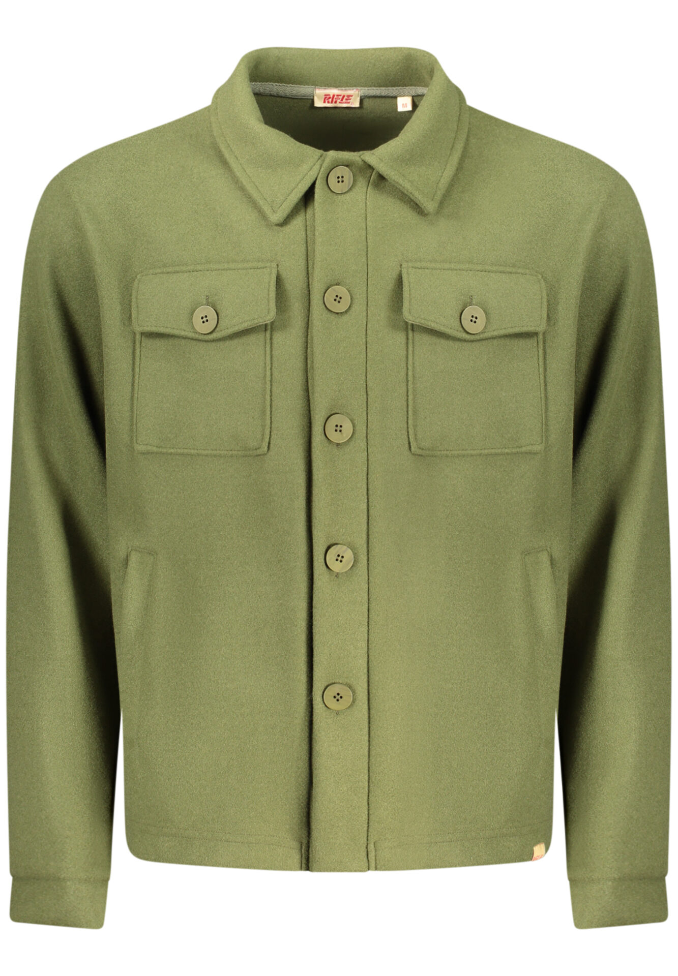 MEN'S GREEN LONG-SLEEVED RIFLE SHIRT