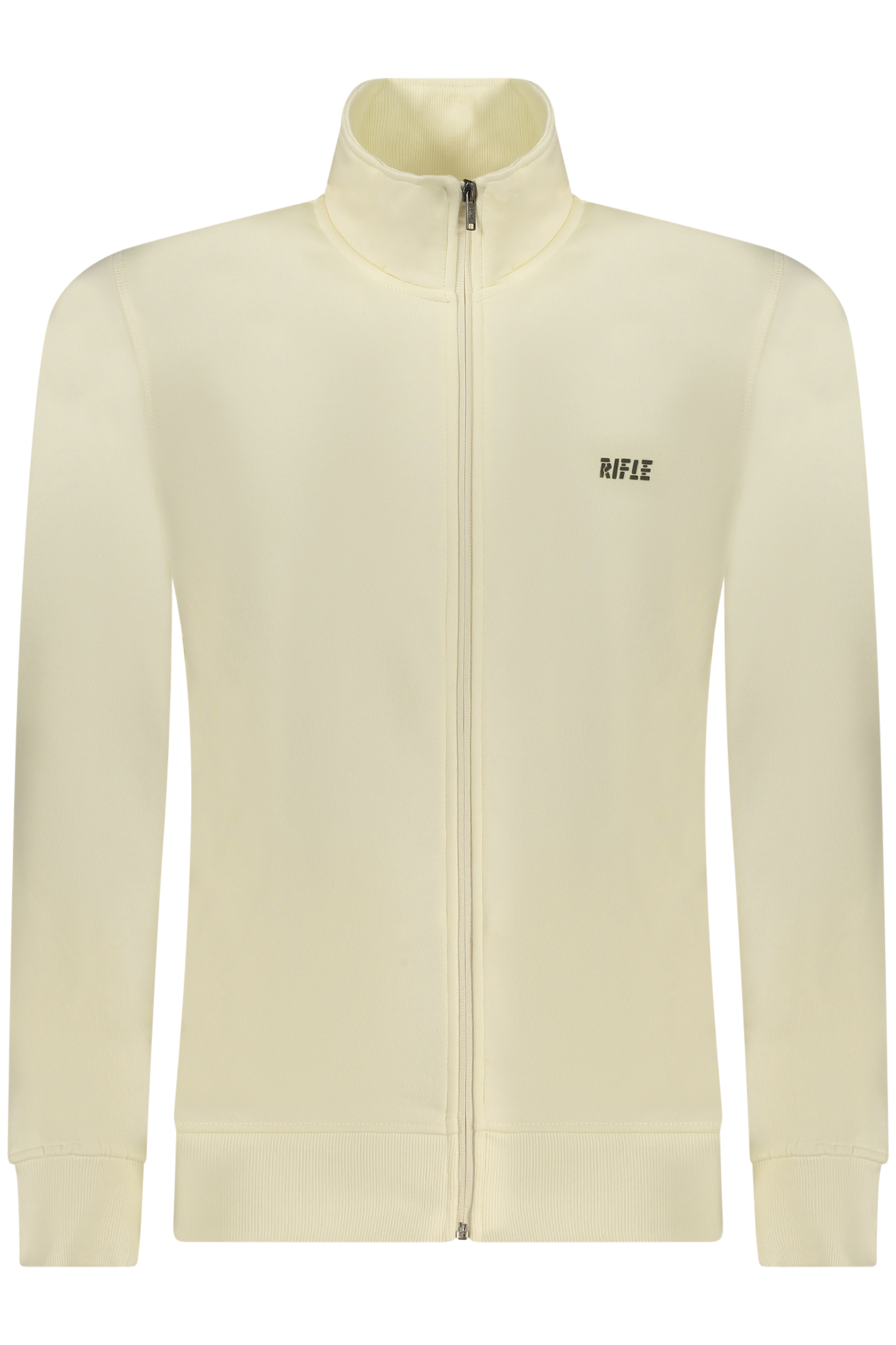 RIFLE MEN'S ZIP-UP SWEATSHIRT WHITE RIFLE MEN'S ZIP-UP SWEATSHIRT WHITE