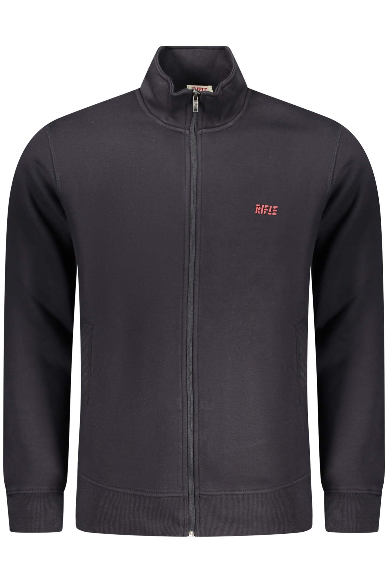 RIFLE MEN'S BLUE ZIP-UP SWEATSHIRT RIFLE MEN'S BLUE ZIP-UP SWEATSHIRT