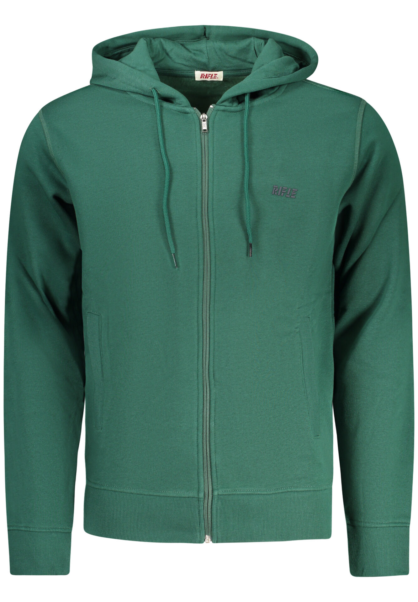 RIFLE MEN'S ZIP-UP SWEATSHIRT GREEN