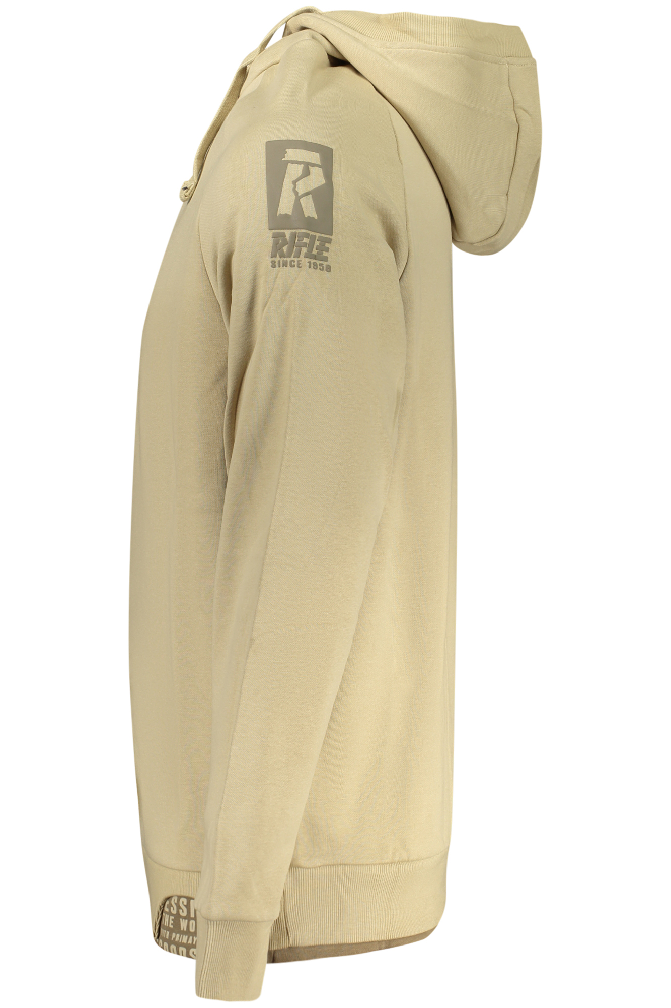 RIFLE MEN'S ZIP-UP SWEATSHIRT BEIGE RIFLE MEN'S ZIP-UP SWEATSHIRT BEIGE - Image 3