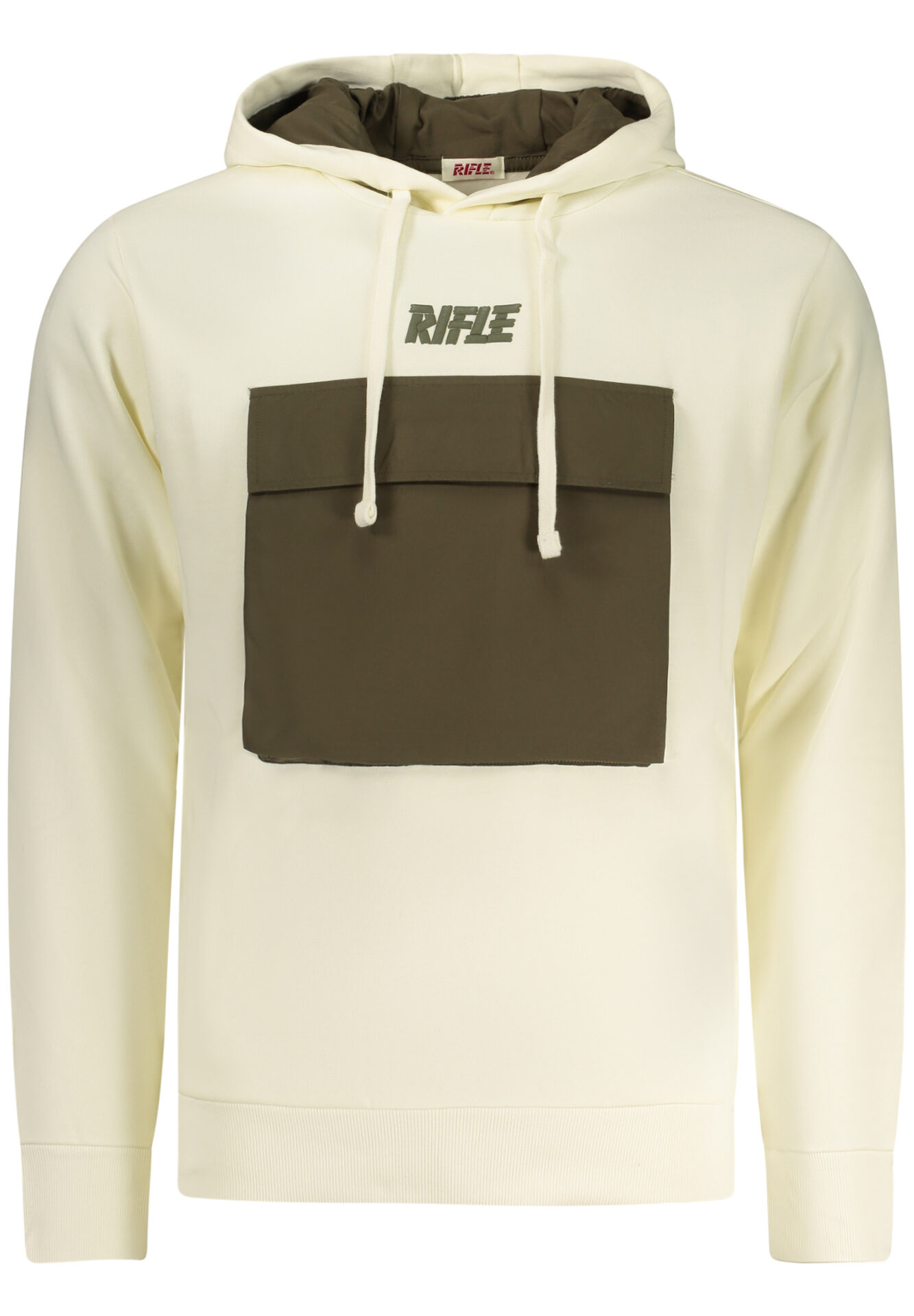 RIFLE MEN'S ZIP-UP SWEATSHIRT WHITE