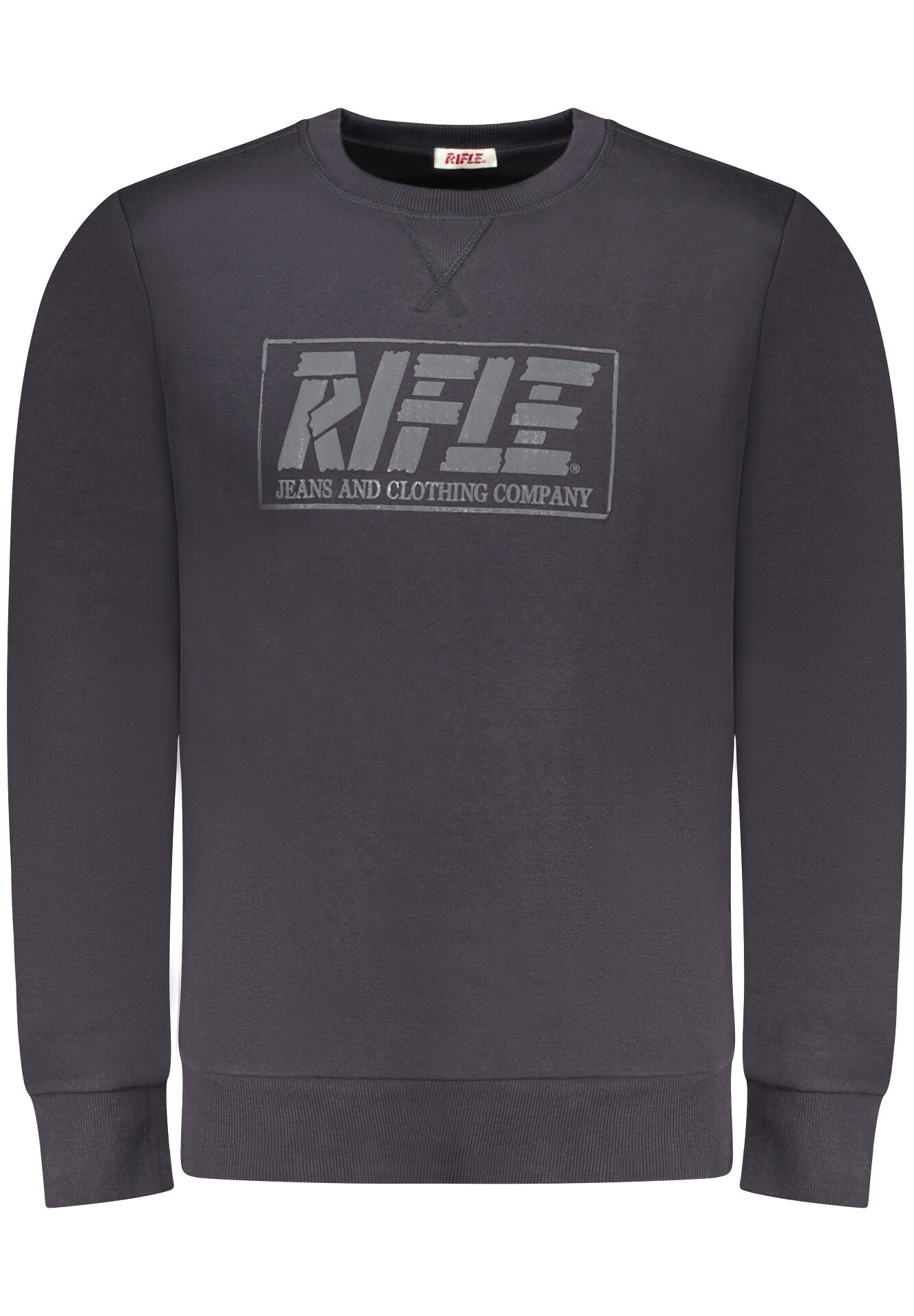 RIFLE MEN'S ZIP-UP SWEATSHIRT BLUE