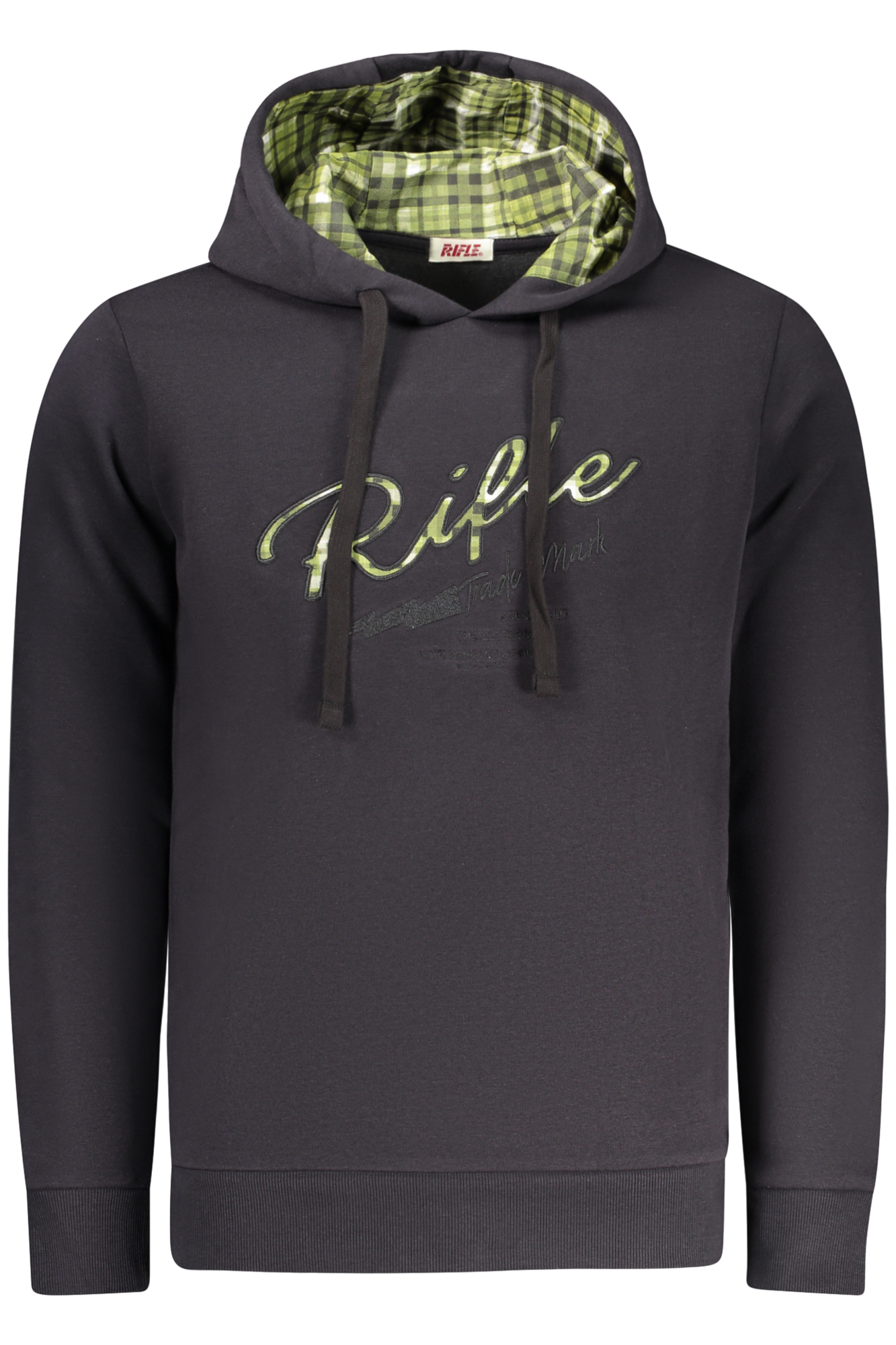 RIFLE MEN'S ZIP-UP SWEATSHIRT BLUE RIFLE MEN'S ZIP-UP SWEATSHIRT BLUE