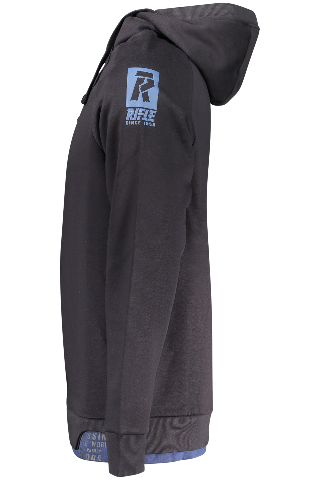 RIFLE MEN'S ZIP-UP SWEATSHIRT BLUE RIFLE MEN'S ZIP-UP SWEATSHIRT BLUE - Image 3
