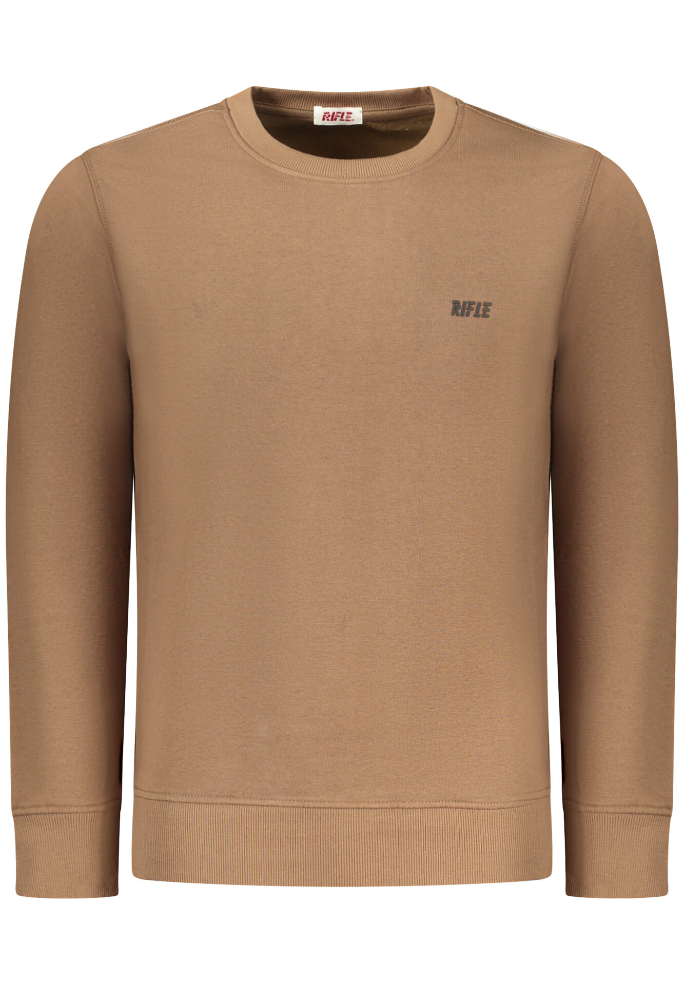 RIFLE MEN'S ZIP-UP SWEATSHIRT BROWN
