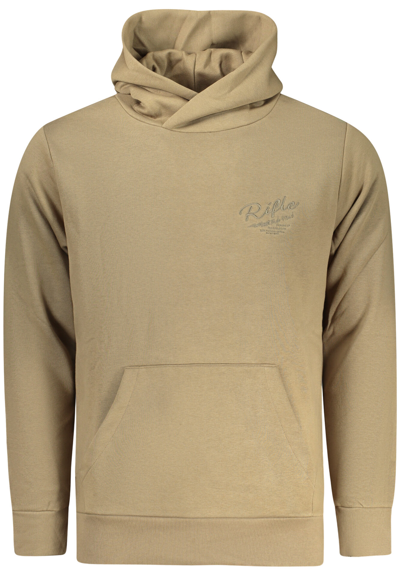 RIFLE MEN'S ZIP-UP SWEATSHIRT BROWN