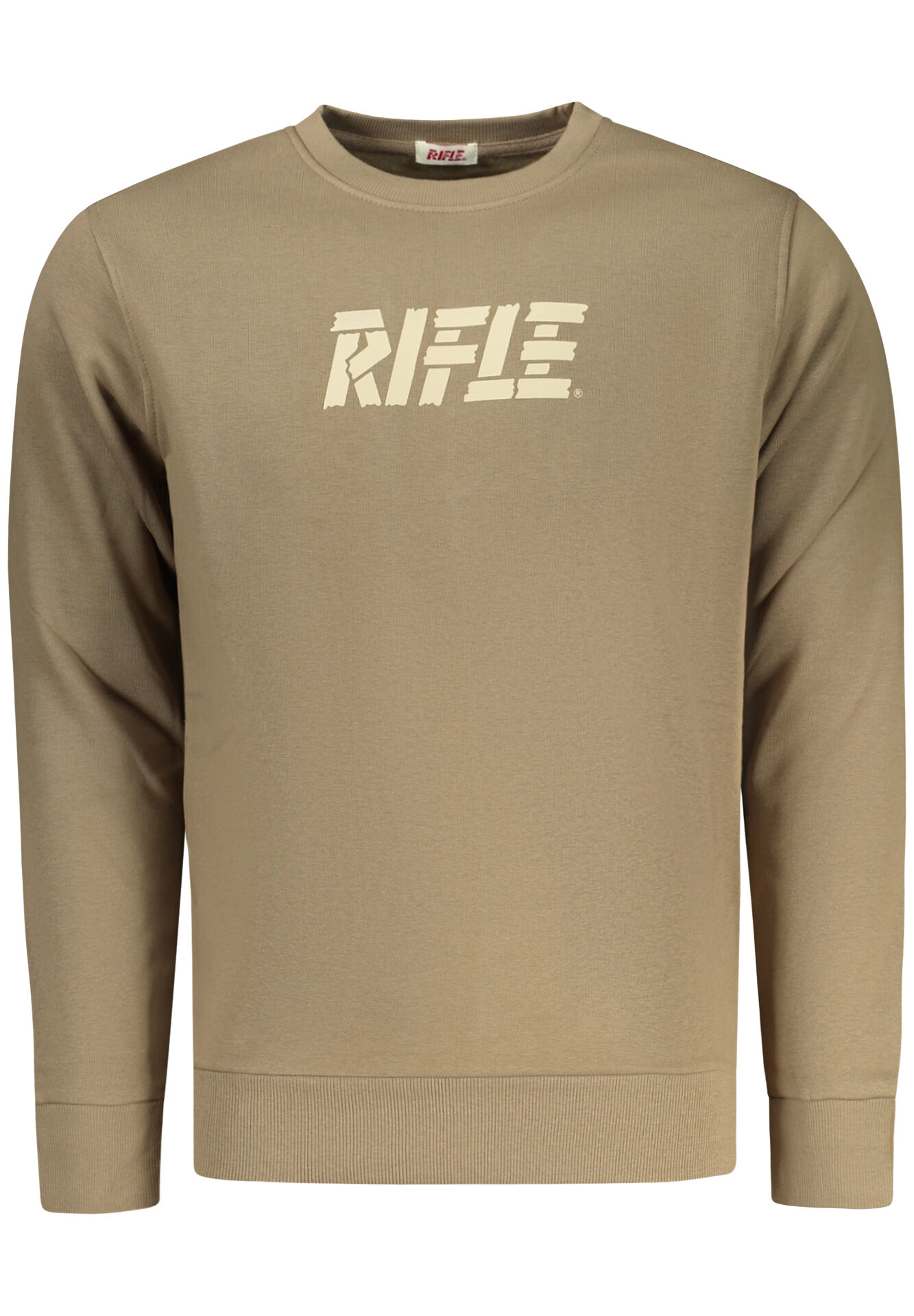 RIFLE MEN'S ZIP-UP SWEATSHIRT BROWN