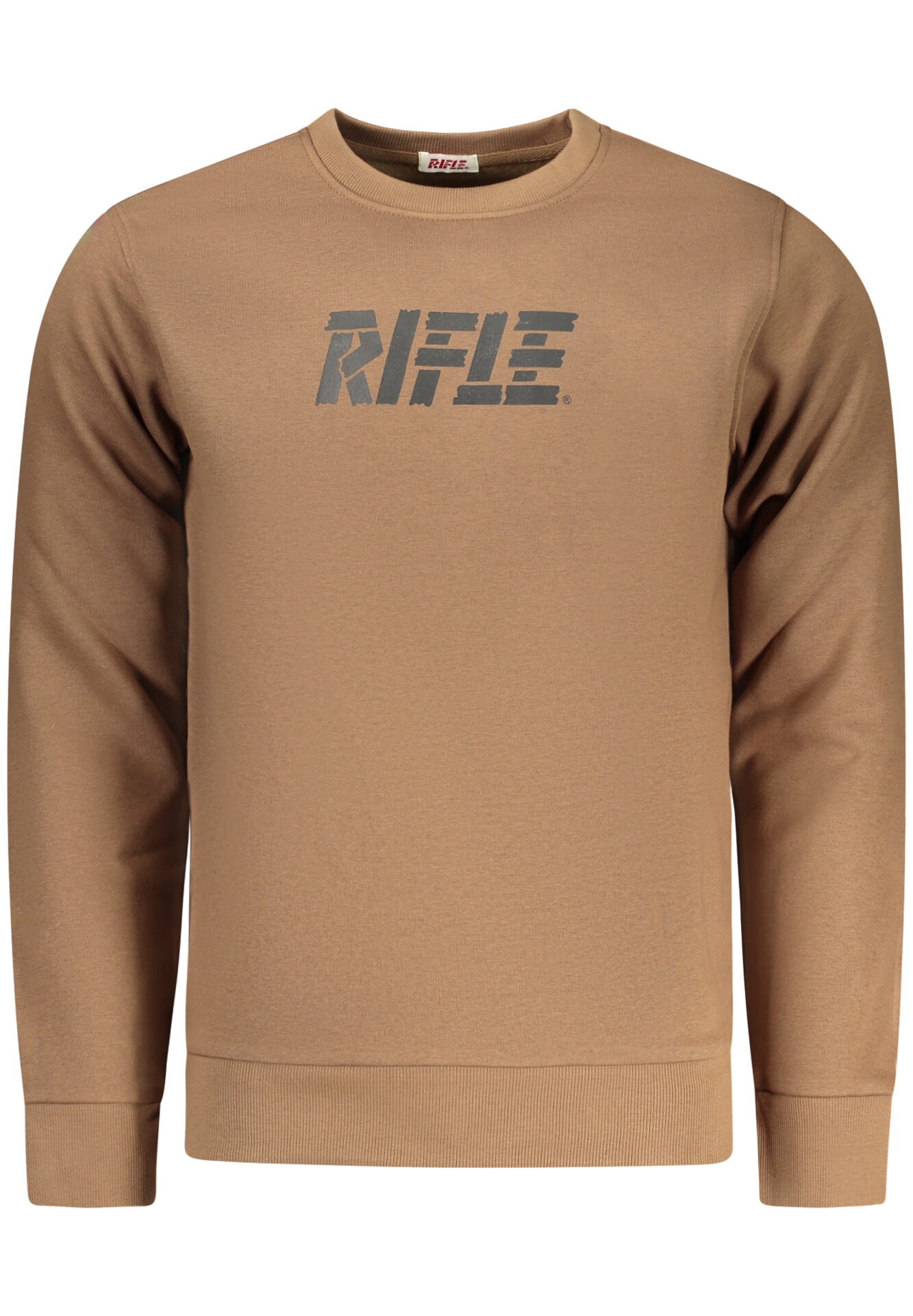 RIFLE MEN'S ZIP-UP SWEATSHIRT BROWN