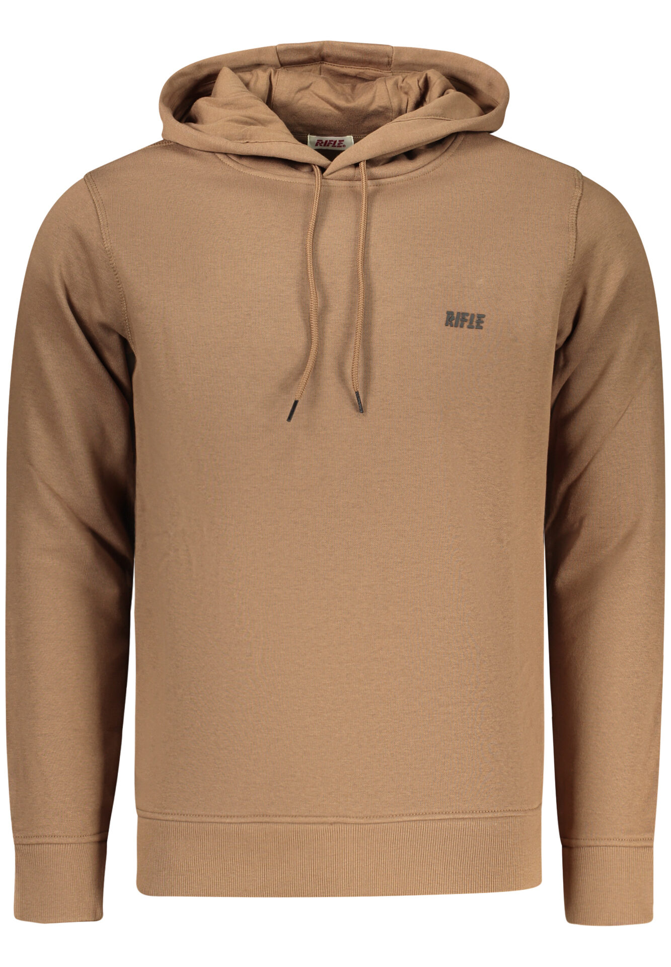 RIFLE MEN'S ZIP-UP SWEATSHIRT BROWN