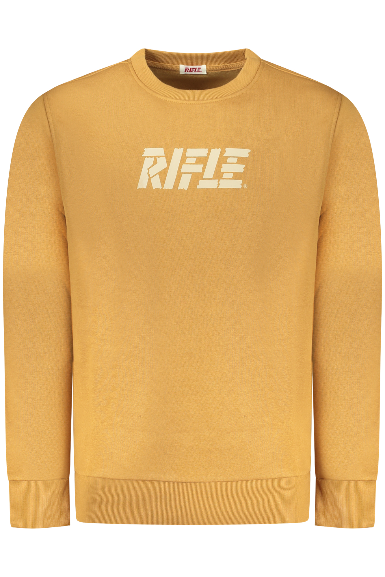 RIFLE MEN'S ZIP-UP SWEATSHIRT BROWN RIFLE MEN'S ZIP-UP SWEATSHIRT BROWN