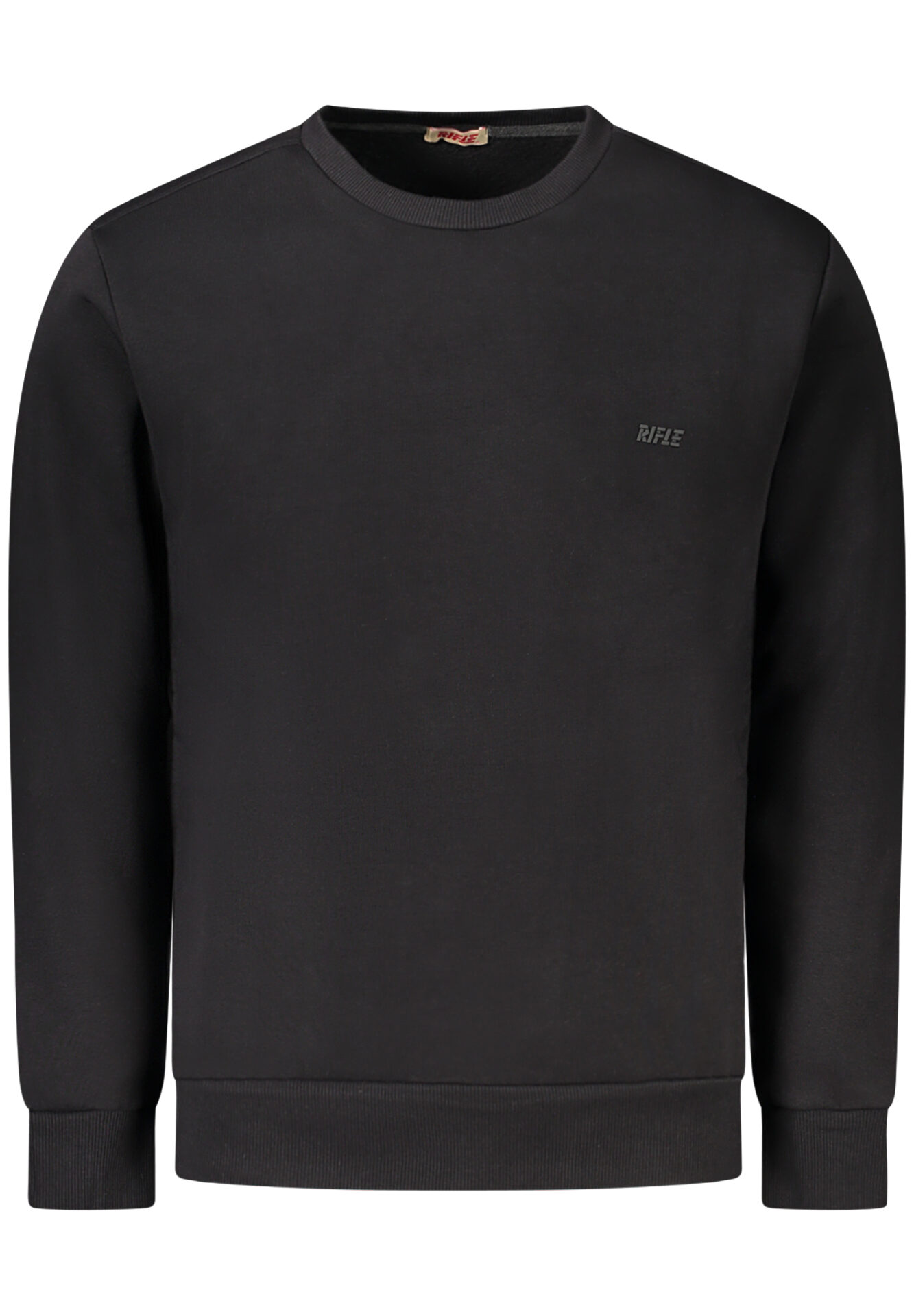 RIFLE SWEATSHIRT WITHOUT ZIP MEN BLACK