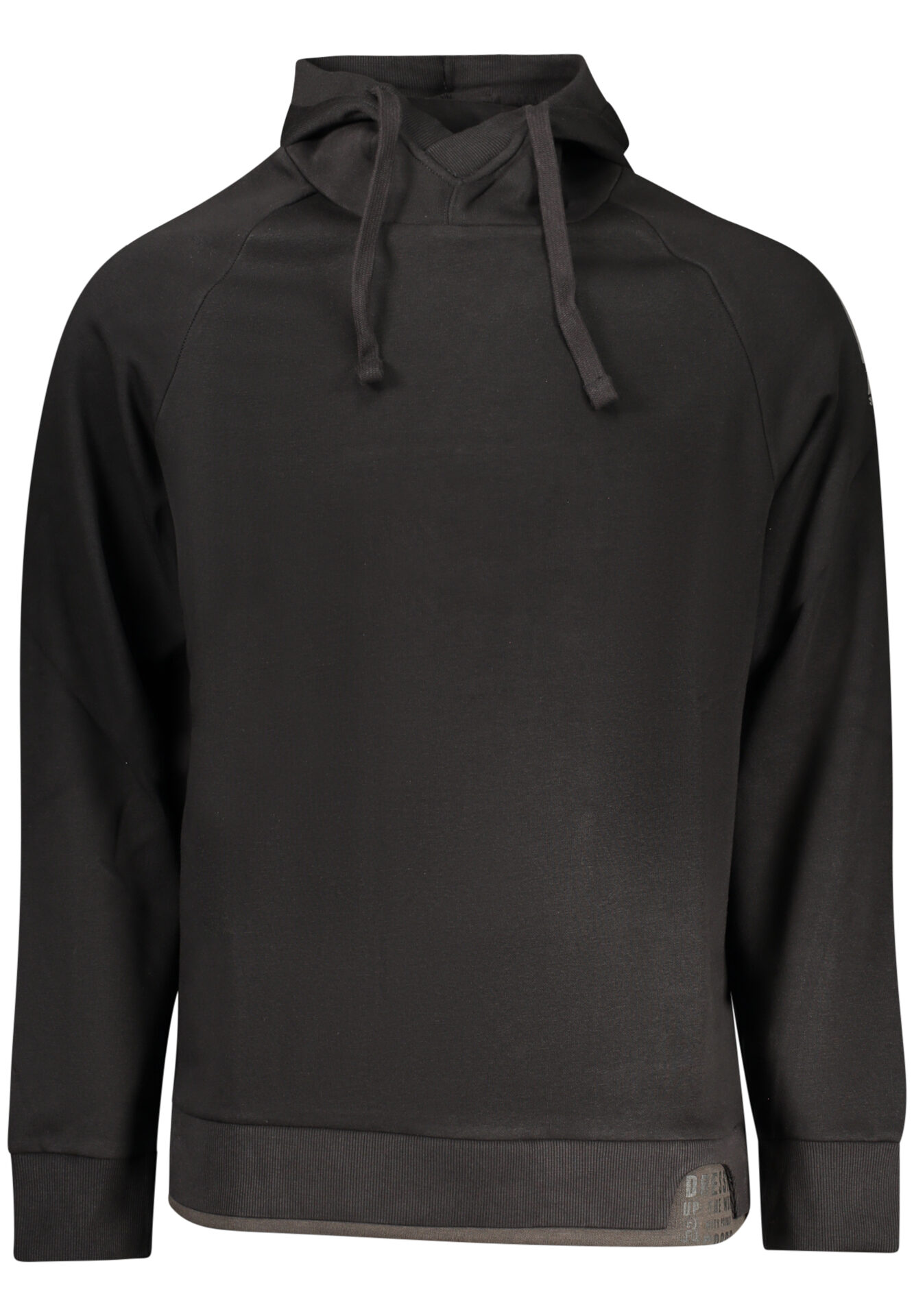 RIFLE MEN'S BLACK ZIP-UP SWEATSHIRT